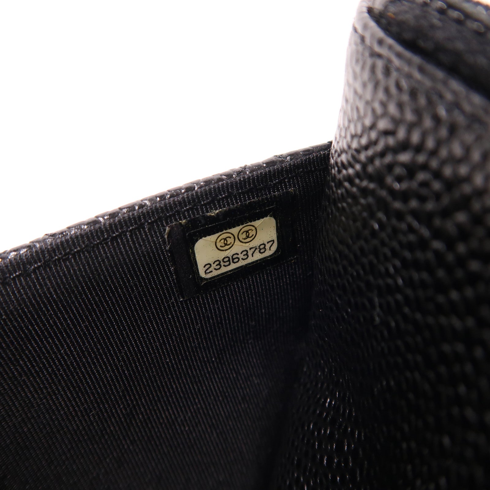 CHANEL 牛皮皮革WOC Wallet On Chain銀扣鏈帶肩背袋
