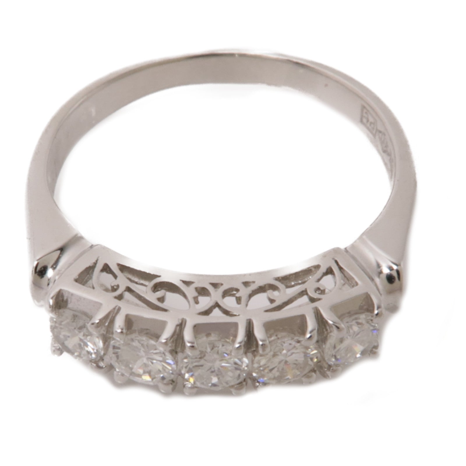 JEWELRY PT900鉑金Diamond Ring鑽石戒指US#7