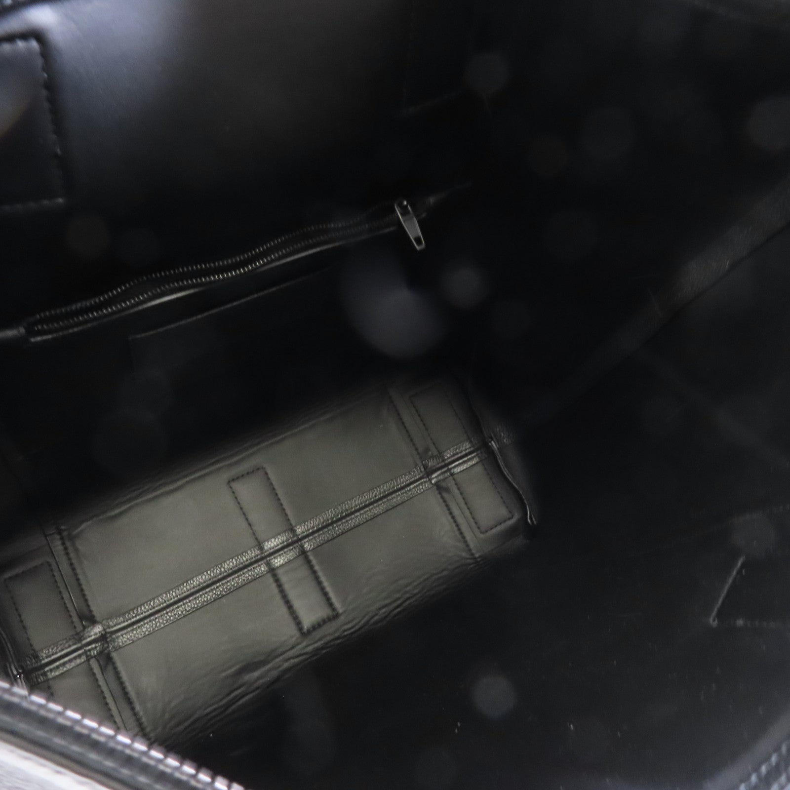 BALENCIAGA 牛皮皮革2 Way Shoulder手挽肩背兩用袋黑色
