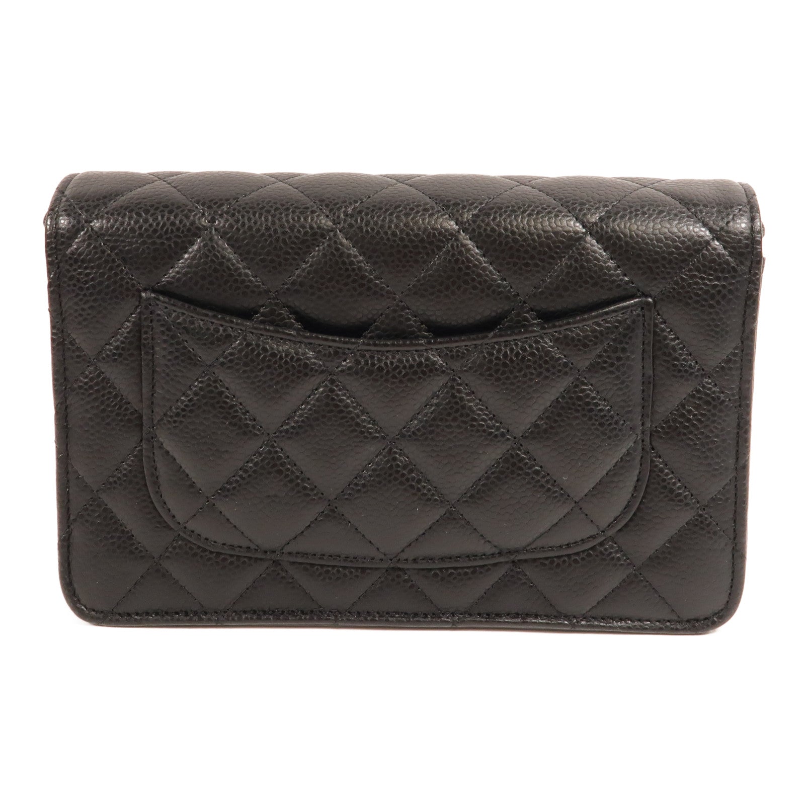 CHANEL 牛皮皮革WOC Wallet On Chain鏈帶肩背袋