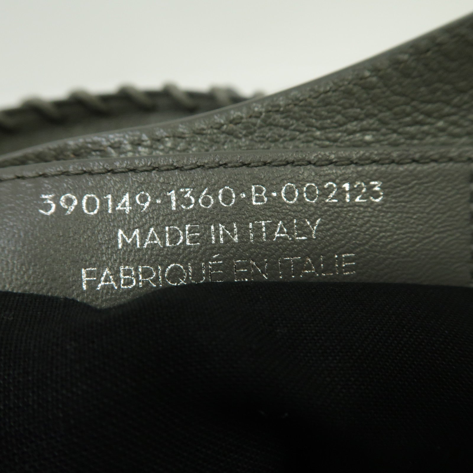 BALENCIAGA 牛皮皮革Metallic Edge City銀扣手挽肩背兩用袋灰色