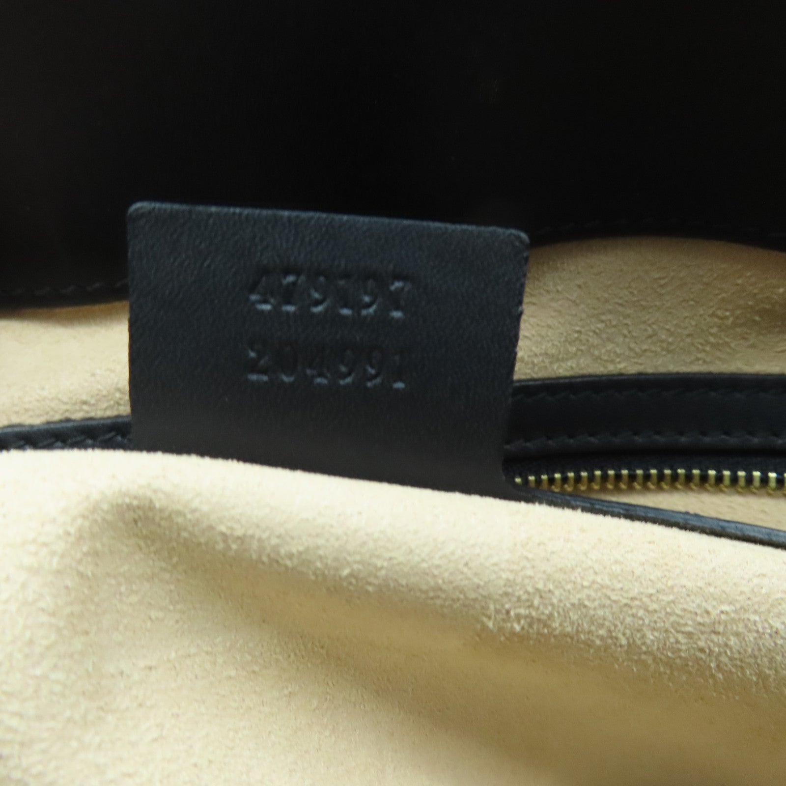 GUCCI 【激減優惠】塗層帆布Padlock Medium Shoulder Bag金扣鏈帶肩背袋啡色/黑色