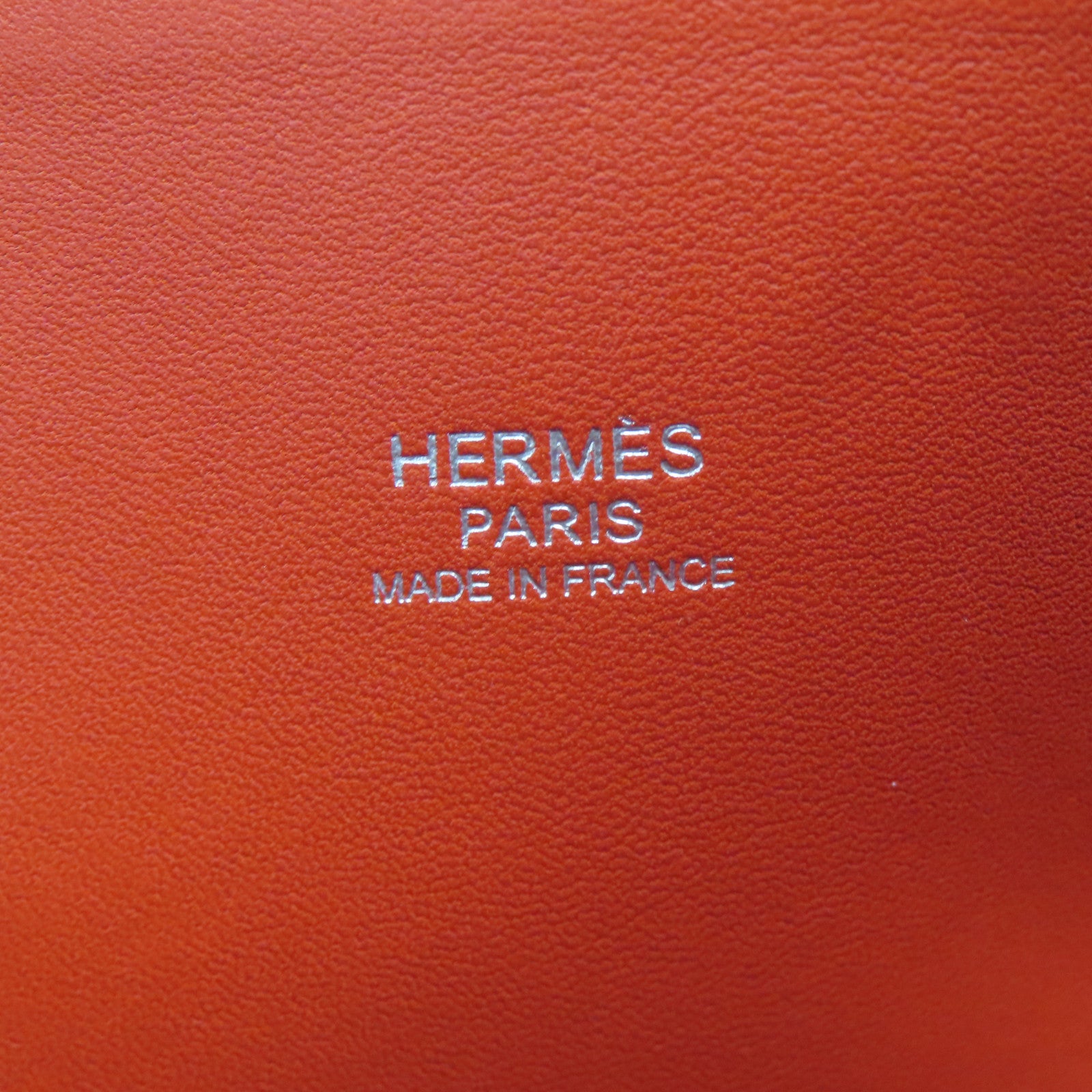 HERMES 【激減優惠】Clemence皮革Bolide 31銀扣手挽肩背兩用袋三文魚紅色