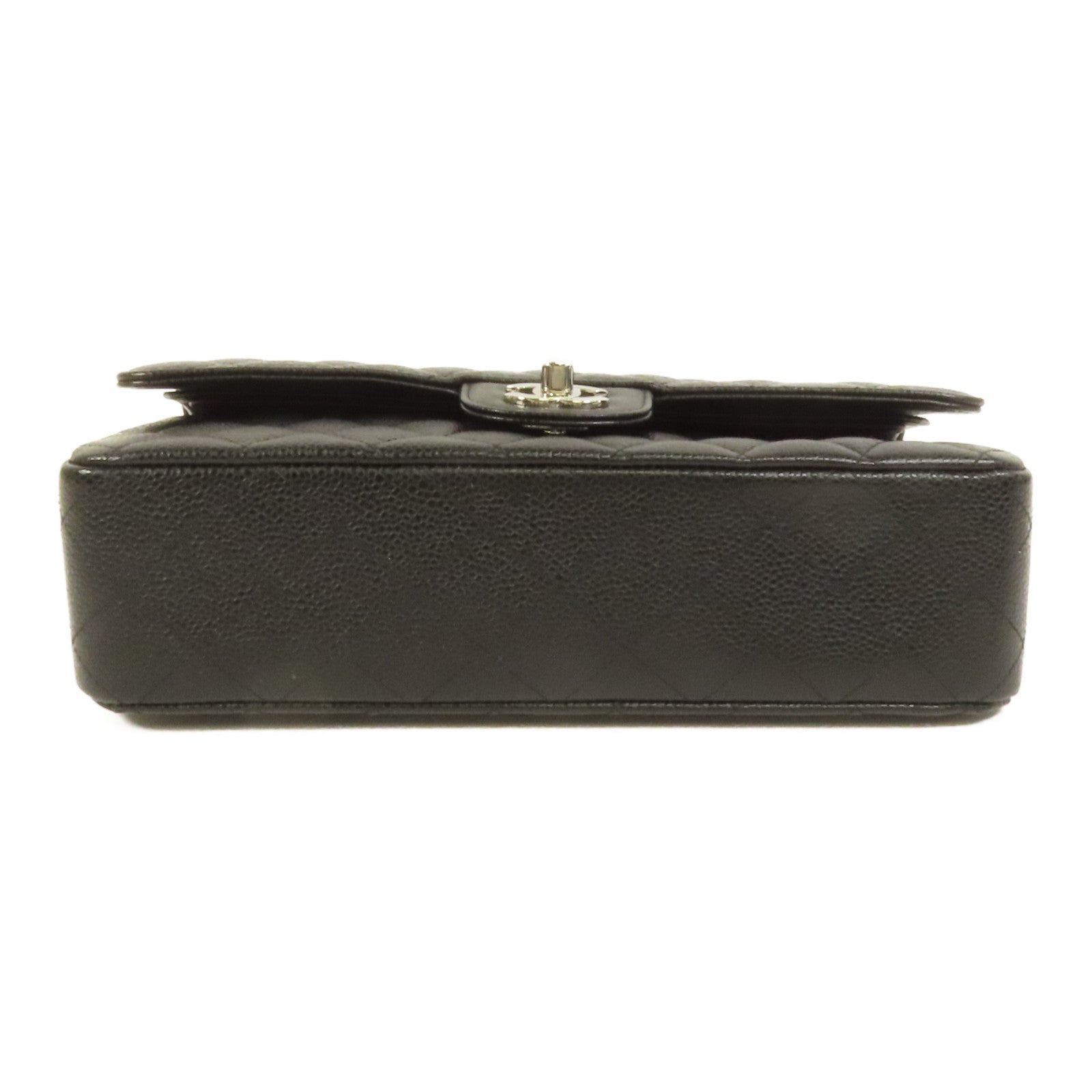 CHANEL 牛皮皮革Classic 25銀扣鏈帶肩背袋