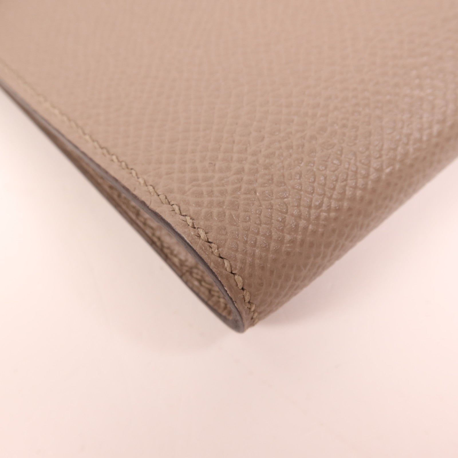 HERMES Epsom皮革Clic 16銀扣肩背袋