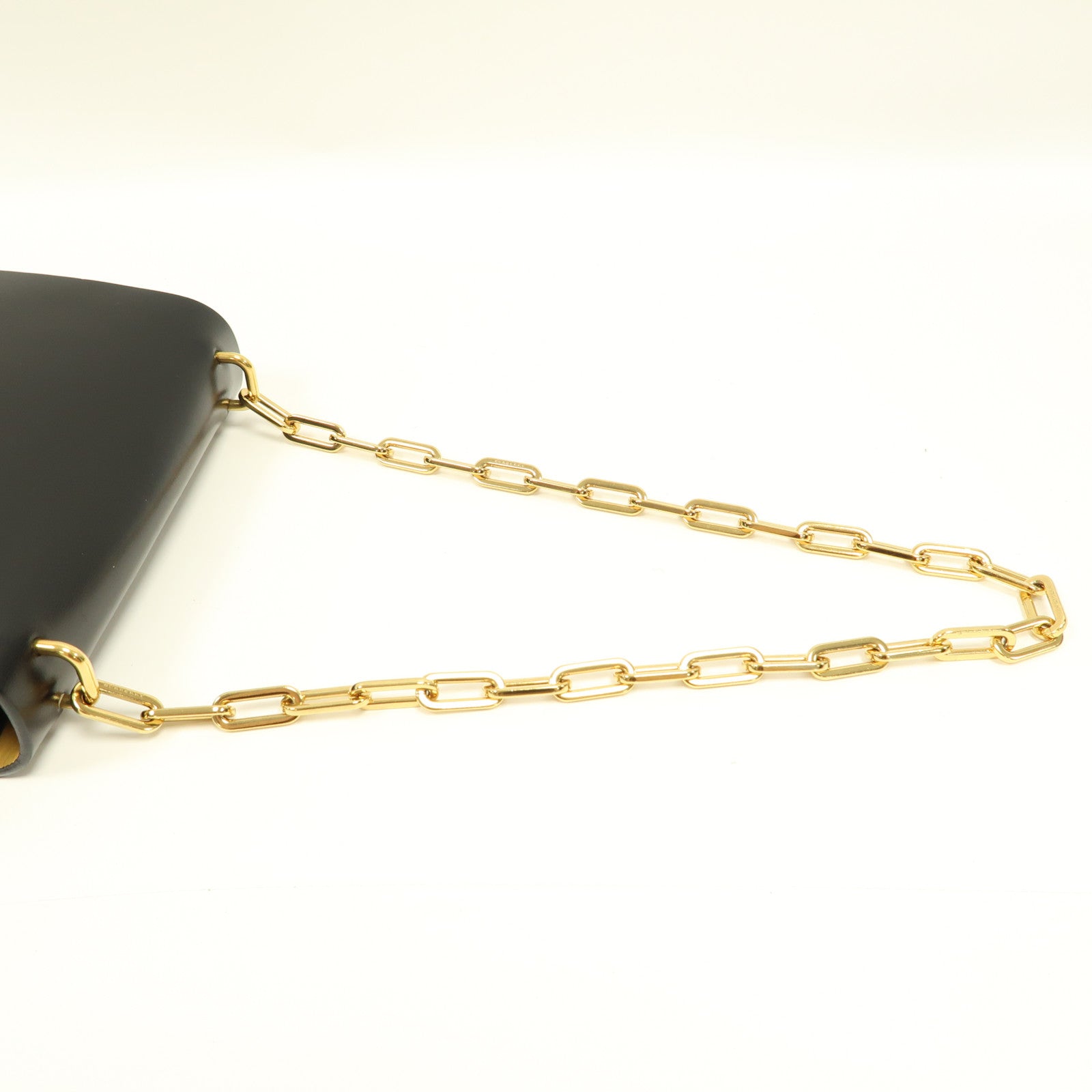 BURBERRY 羊皮皮革D-Ring金扣肩背袋黑色