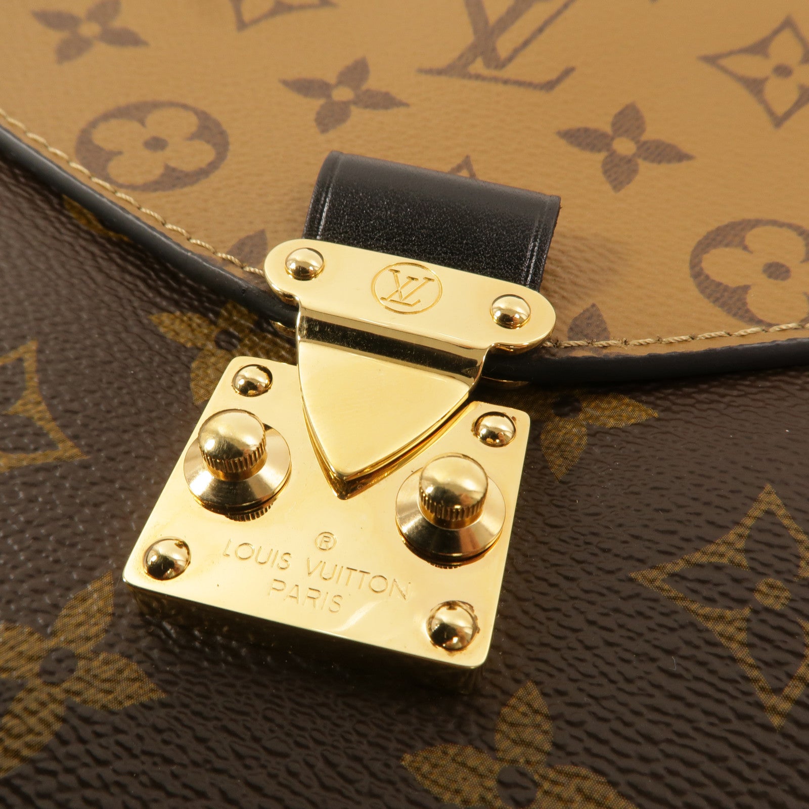 LOUIS VUITTON Monogram Reverse Pochette Metis手挽肩背兩用袋