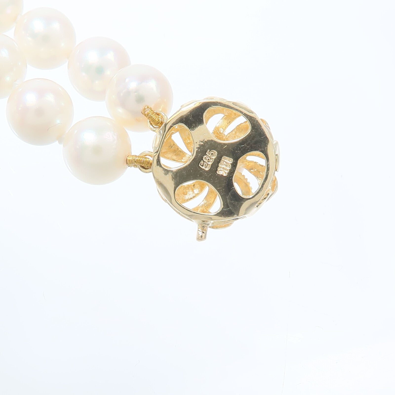 JEWELRY 14K玫瑰金Pearl Bracelet珍珠手鏈