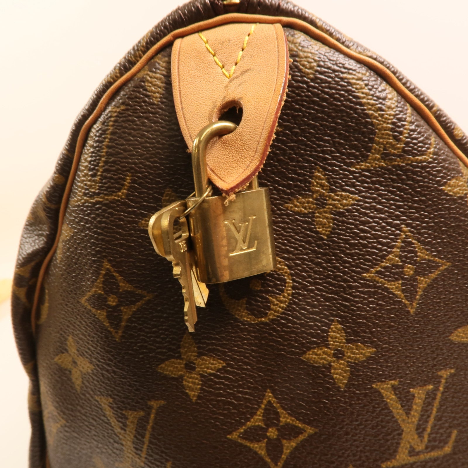 LOUIS VUITTON Monogram Speedy 40金扣手挽袋/波士頓包