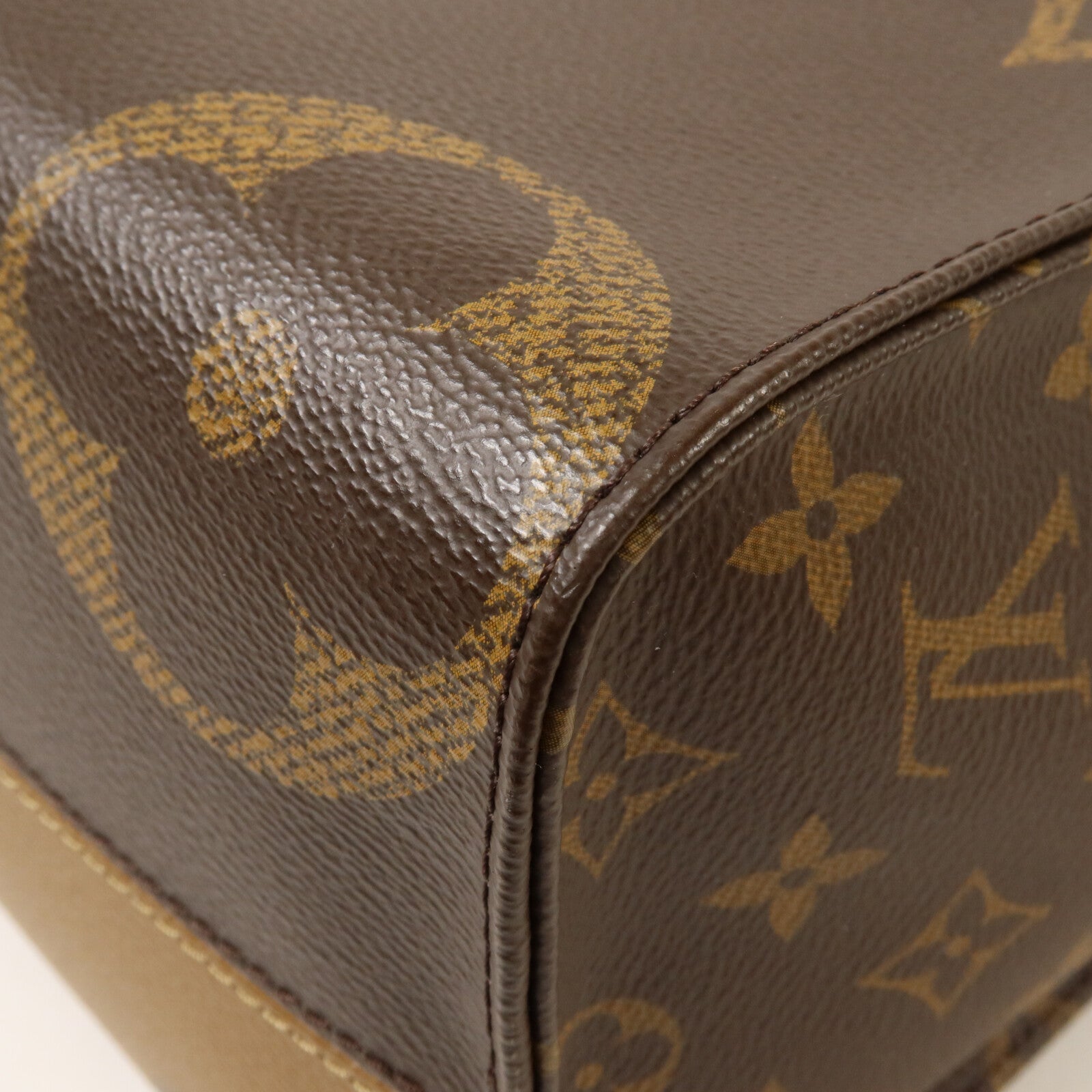 LOUIS VUITTON Monogram Giant On The Go MM手挽肩背兩用袋