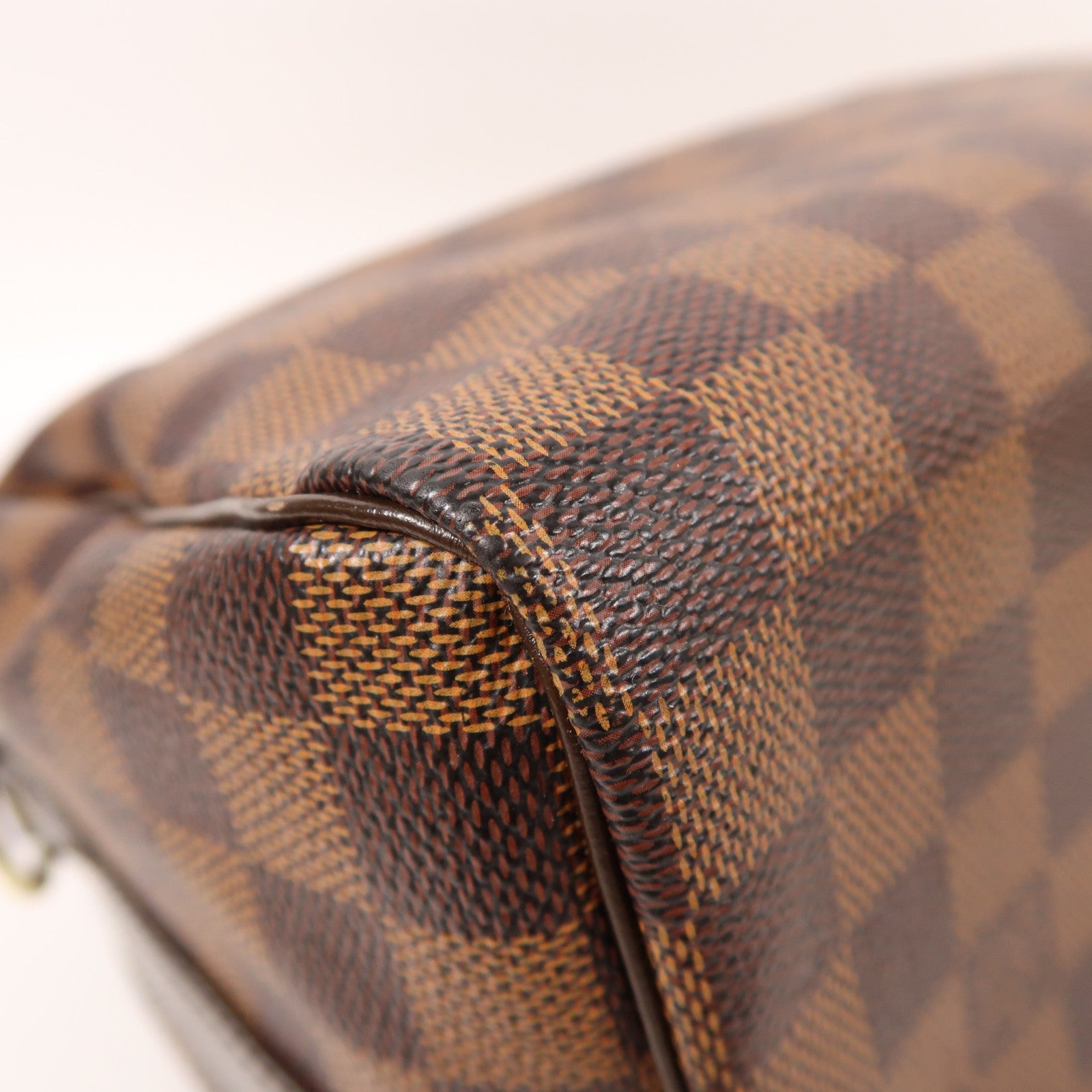 LOUIS VUITTON Damier Ebene Speedy Bandouliere 25手挽肩背兩用袋