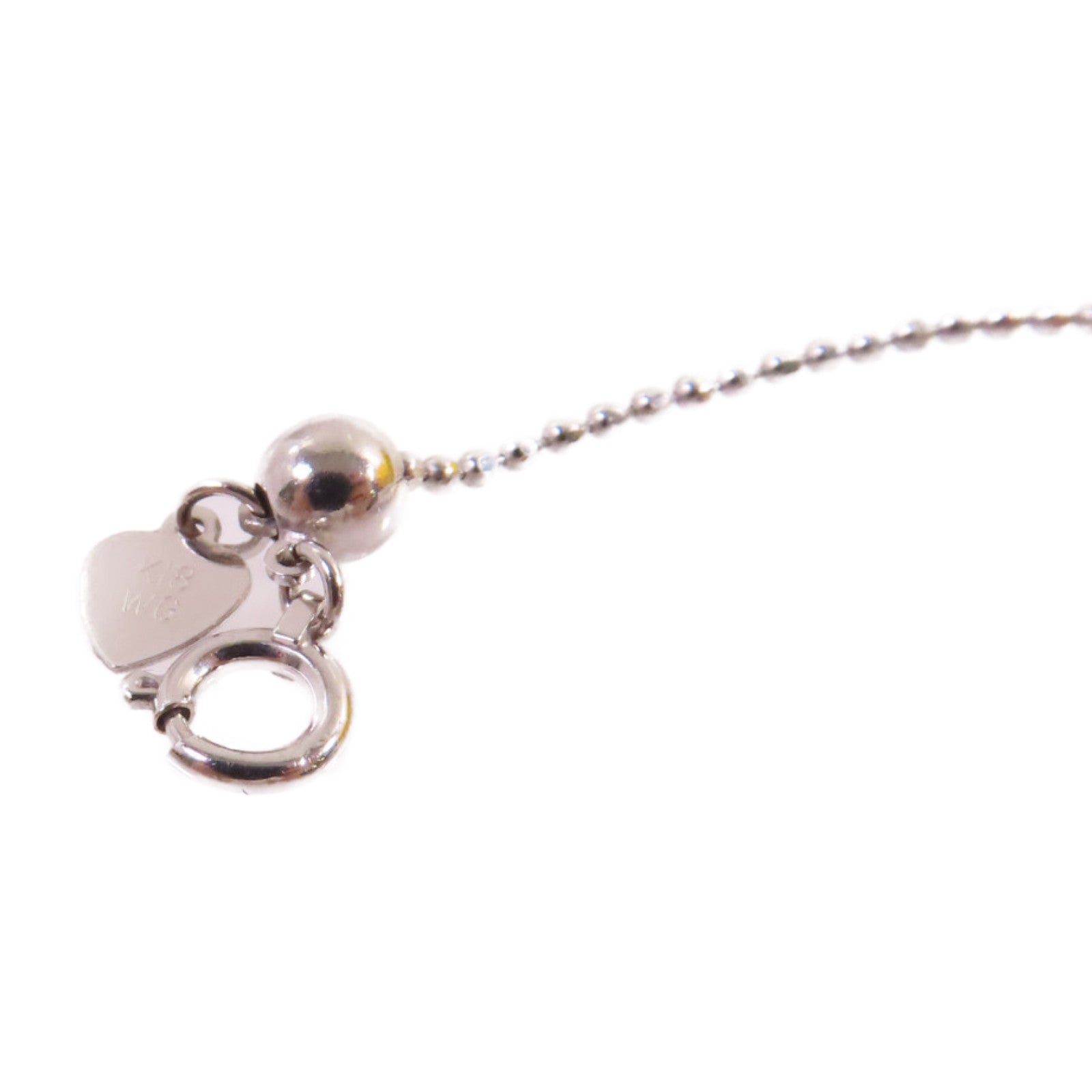 JEWELRY 18K白金/1.31ct鑽石/0.56ct鑽石Diamond Necklace項鍊