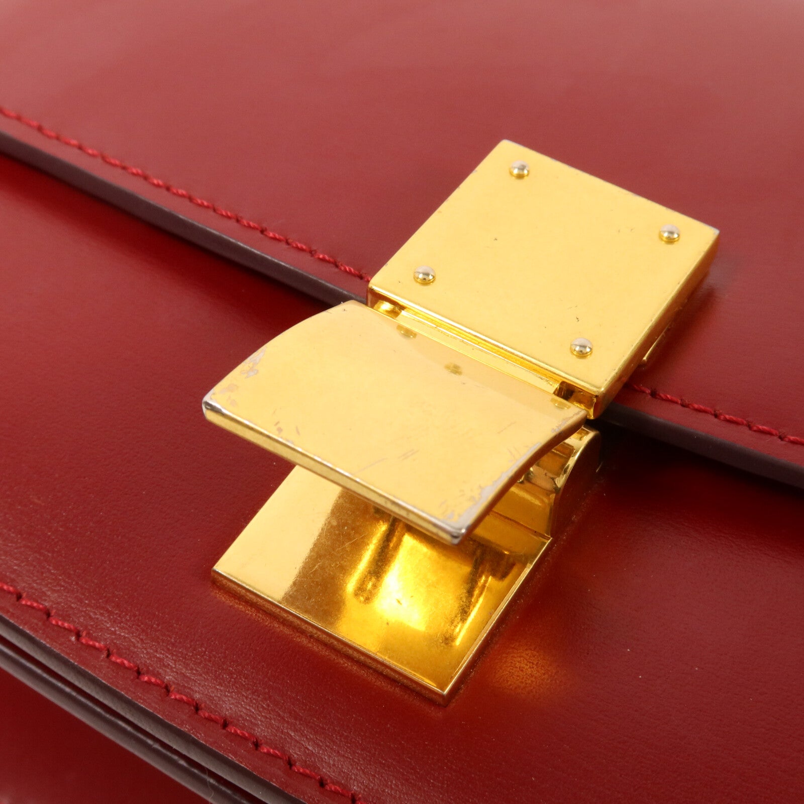 CELINE 牛皮皮革Classic Box Small肩背袋