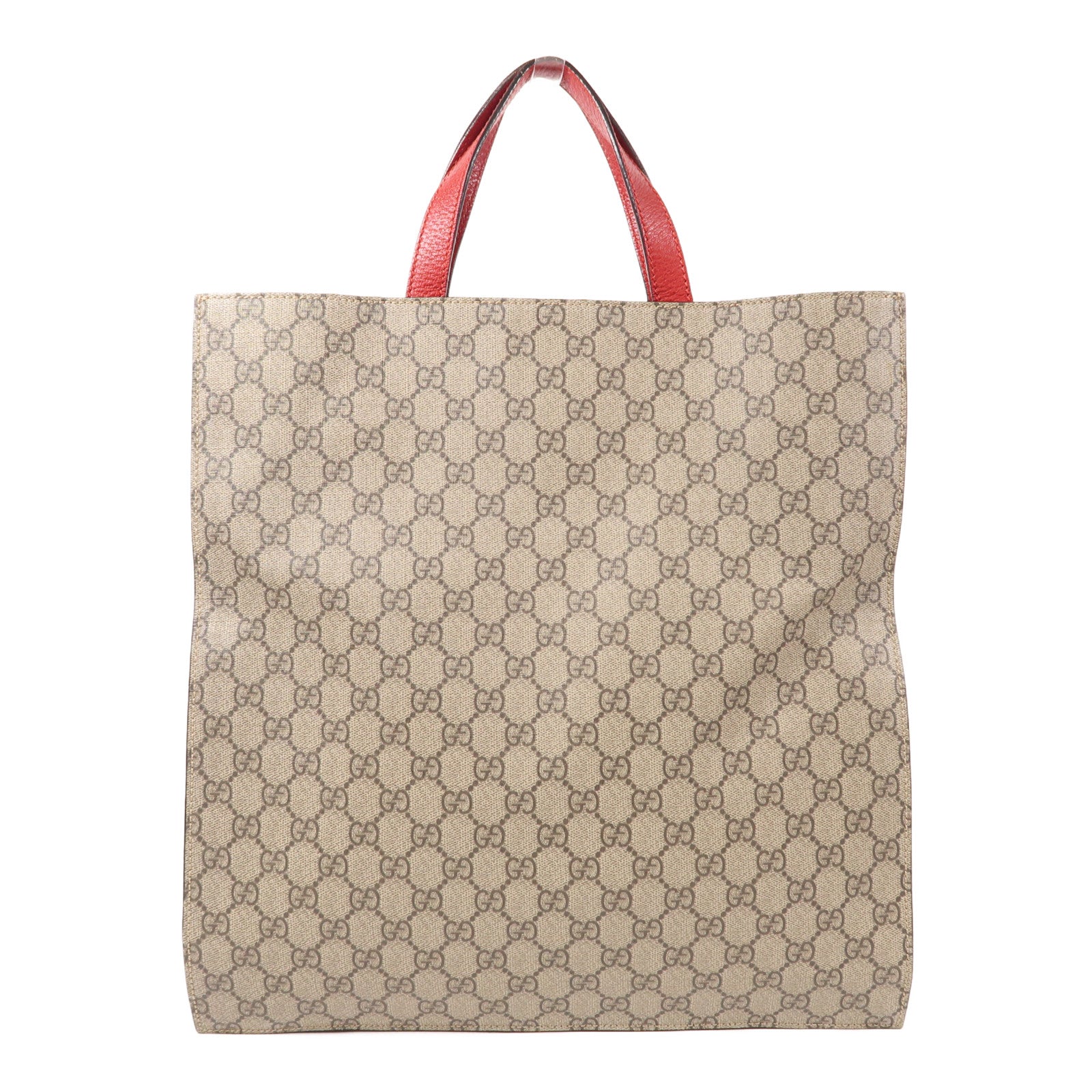 GUCCI 塗層帆布2 Way Shoulder Tote金扣手挽肩背兩用袋