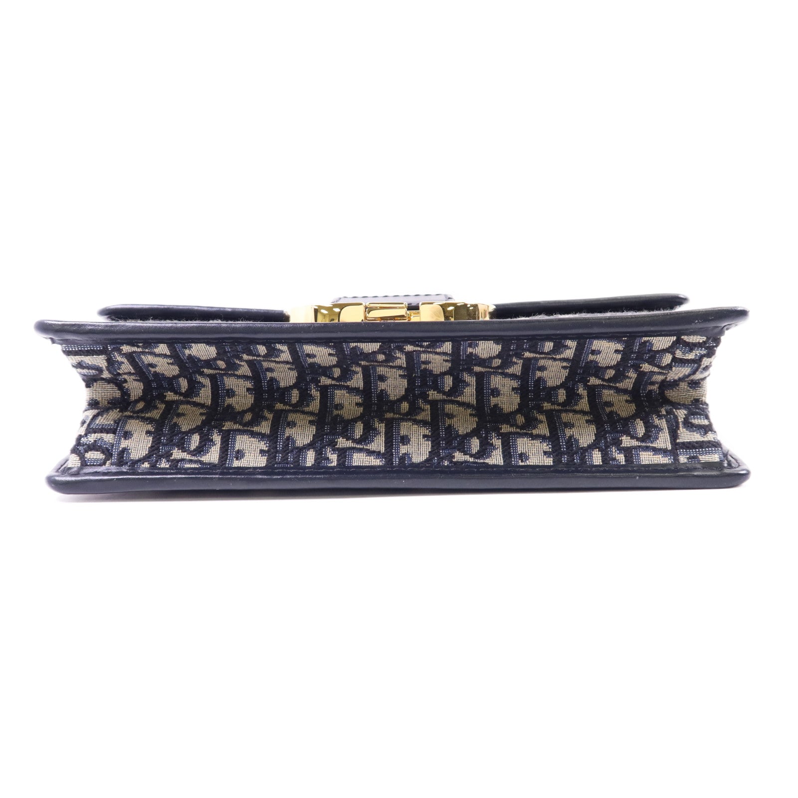 Dior 帆布30 Montaigne Chain Bag金扣鏈帶肩背袋