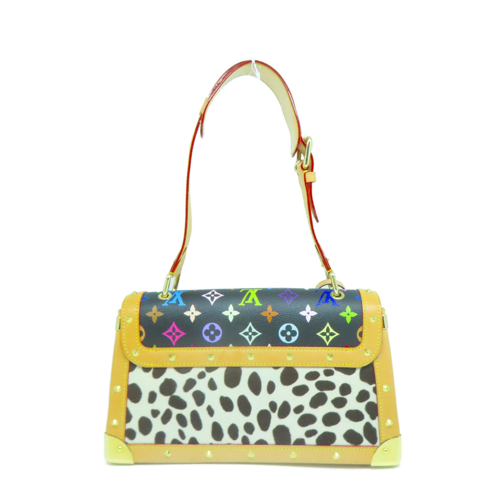 LOUIS VUITTON 【激減優惠】Monogram Multicolore Sac Dalmattan金扣肩背袋彩色