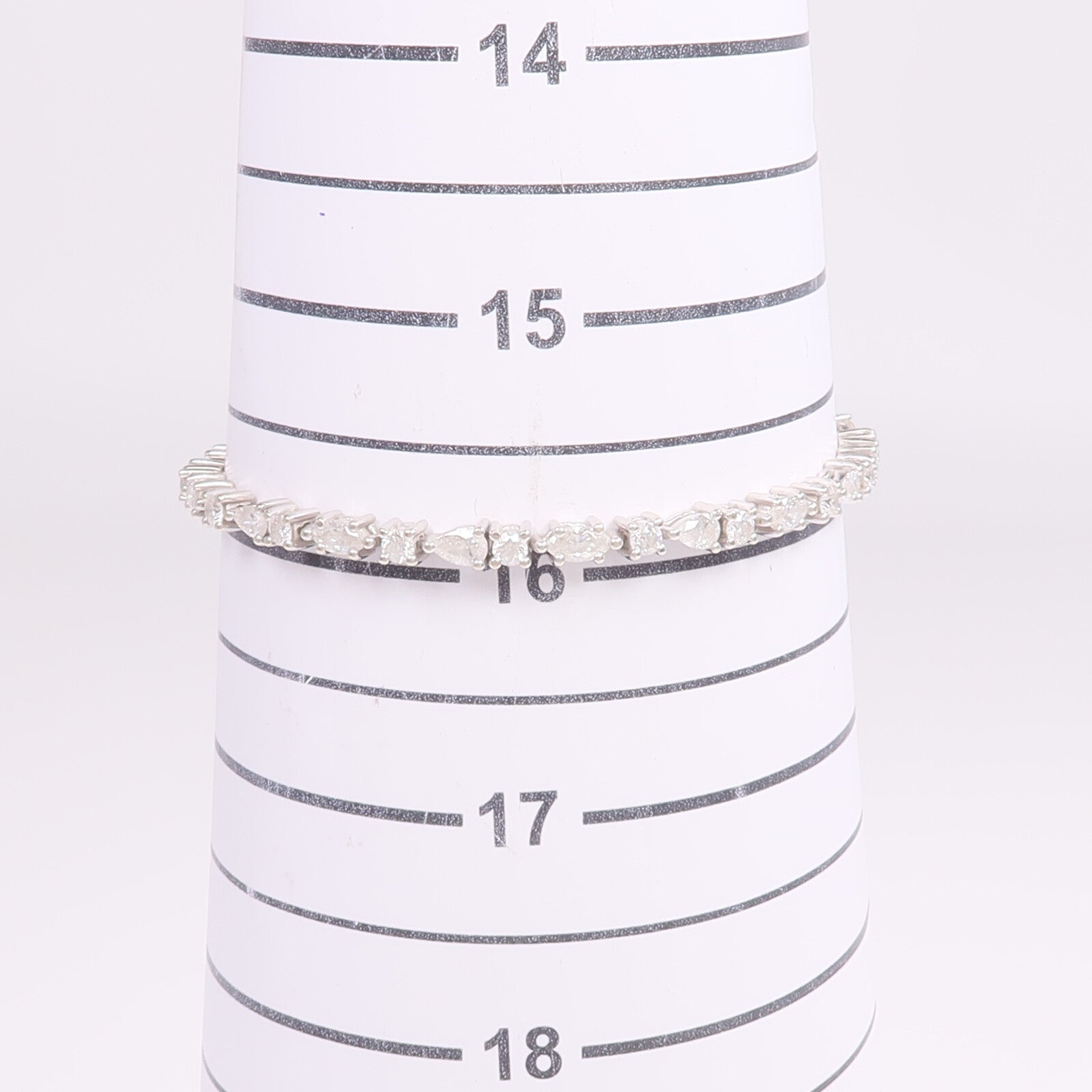 JEWELRY 18K白金Diamond Bracelet鑽石手鏈