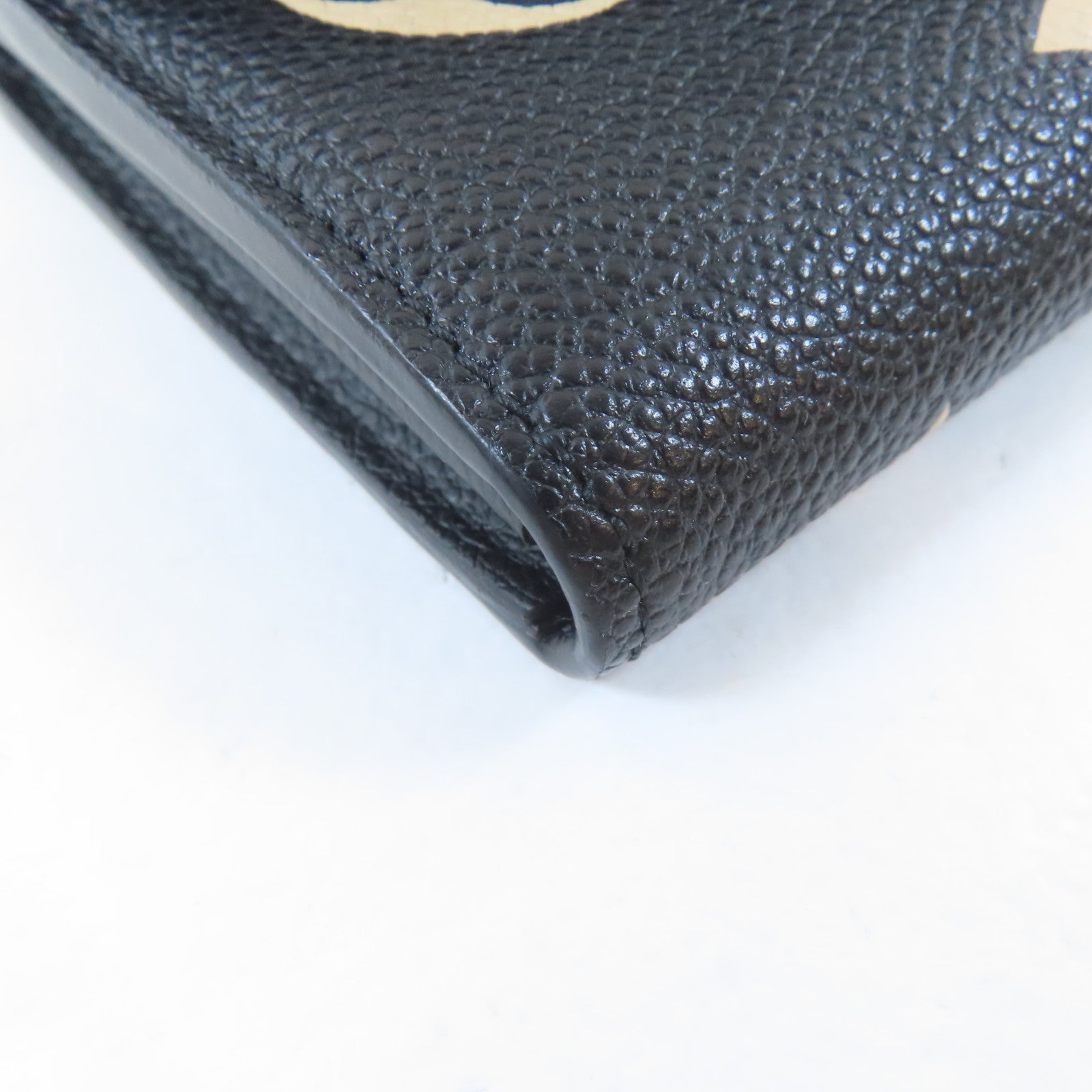 LOUIS VUITTON Monogram Empreinte Sarah Wallet金扣長錢包黑色
