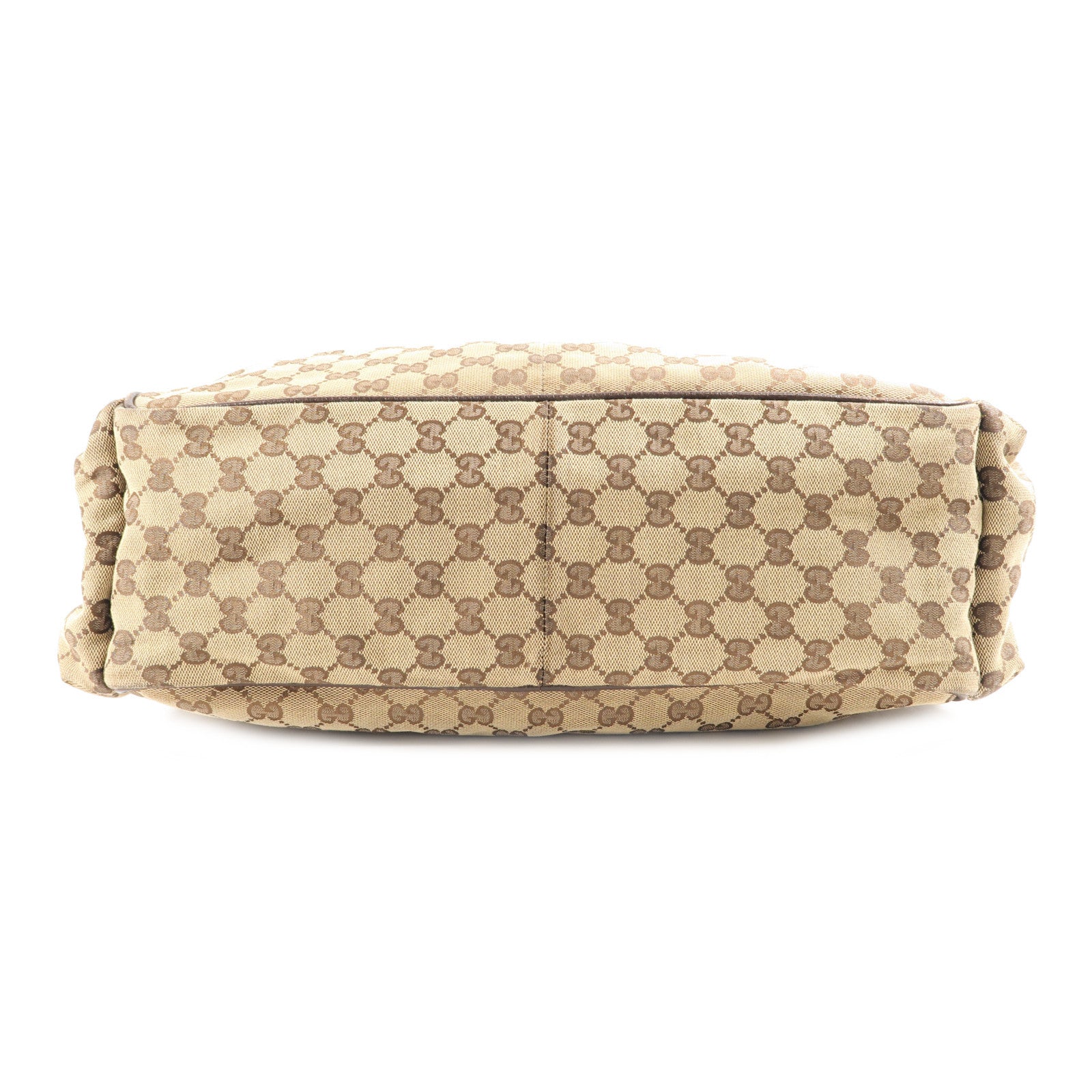 GUCCI 帆布Shoulder Bag銀扣肩背袋