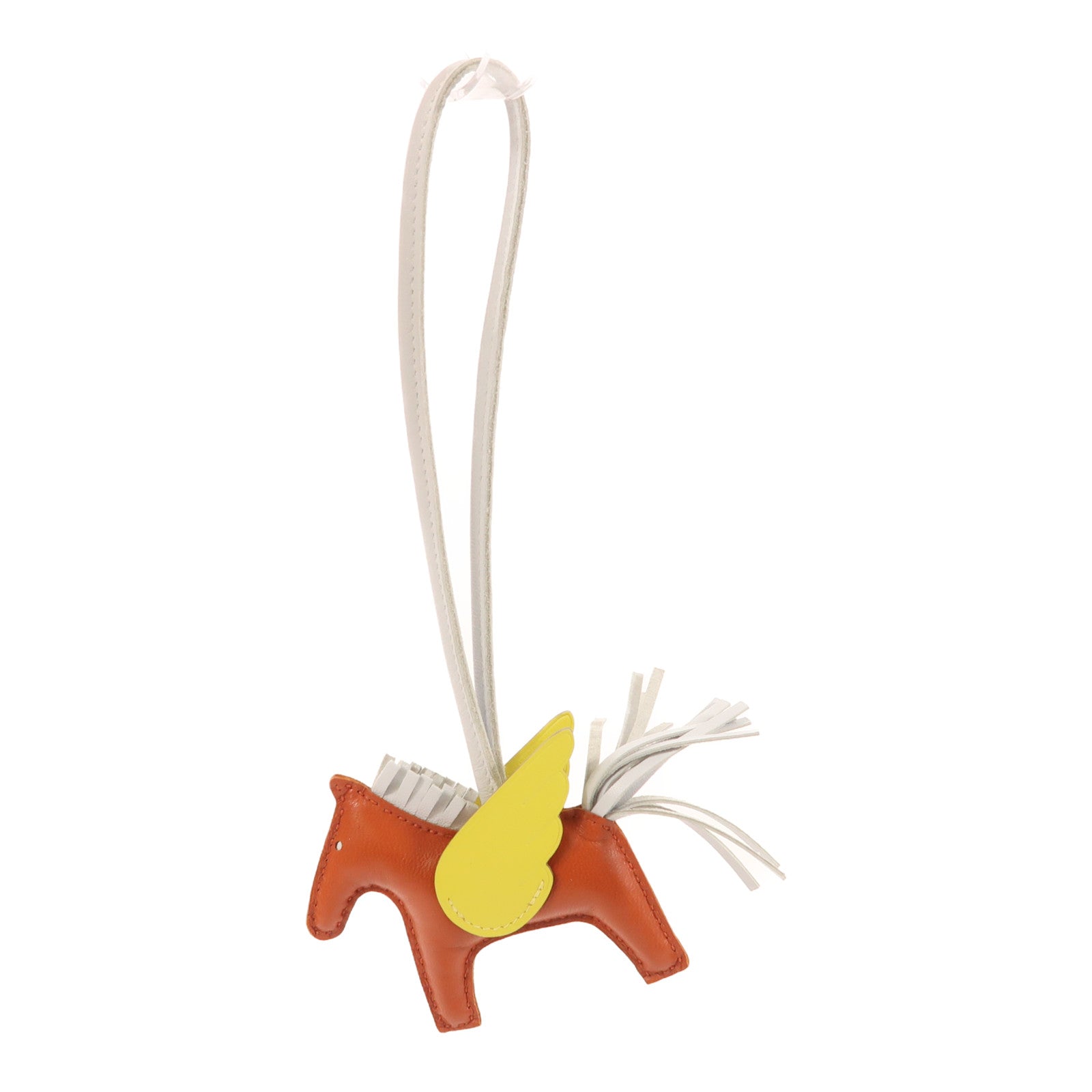 HERMES Milo皮革Rodeo Pegase PM掛飾