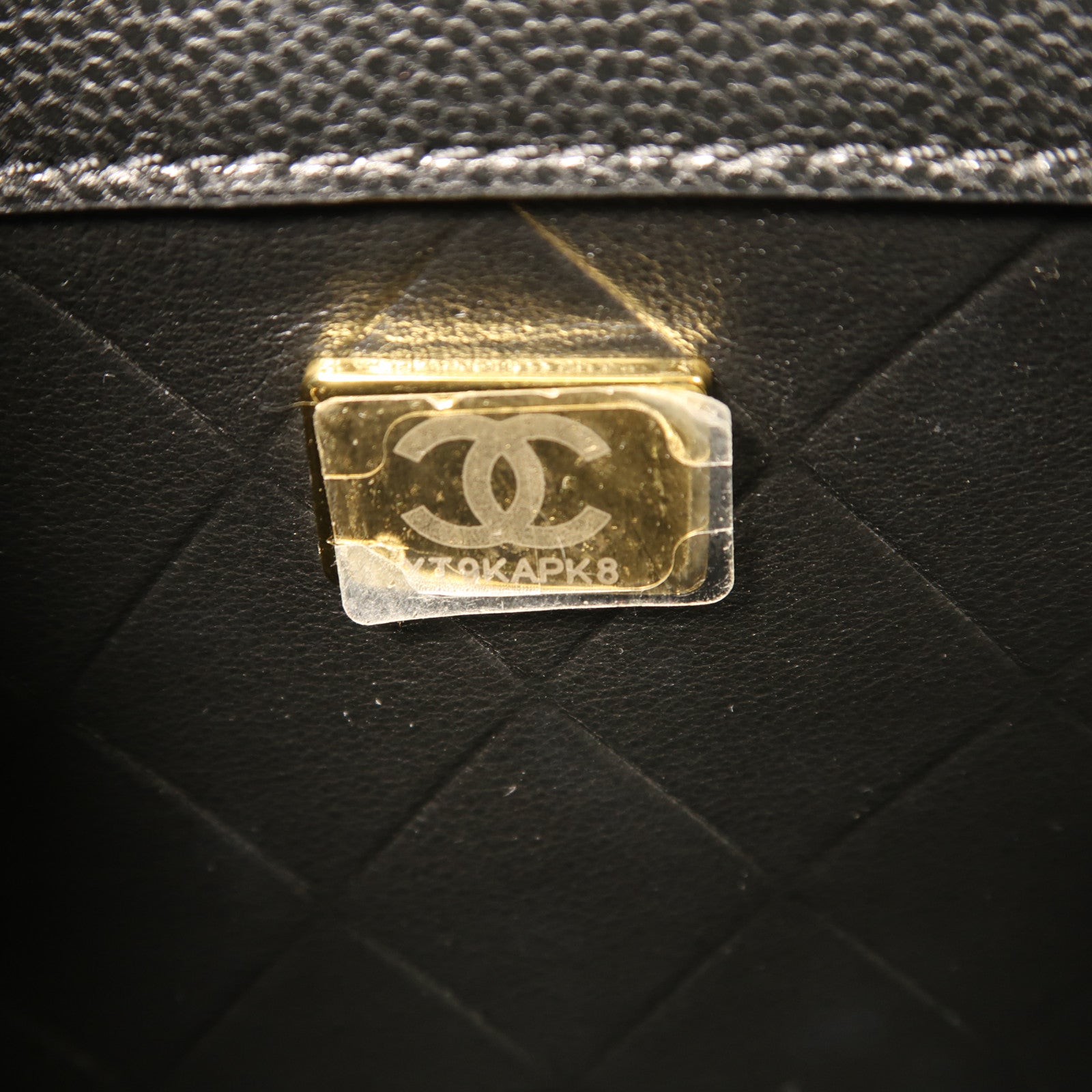 CHANEL 牛皮皮革Chain Shoulder金扣肩背袋