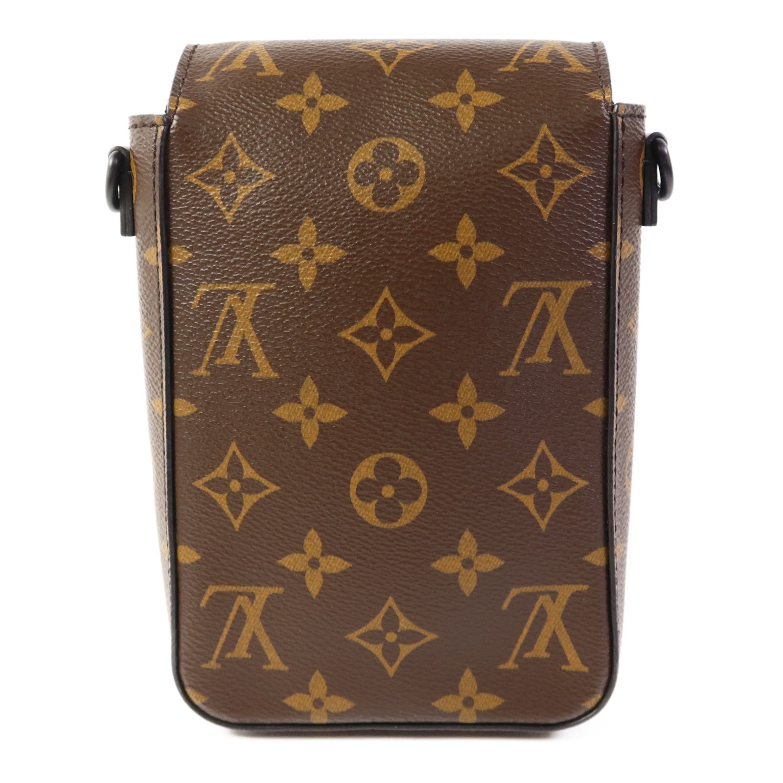 LOUIS VUITTON Monogram Macassar S-Lock肩背袋