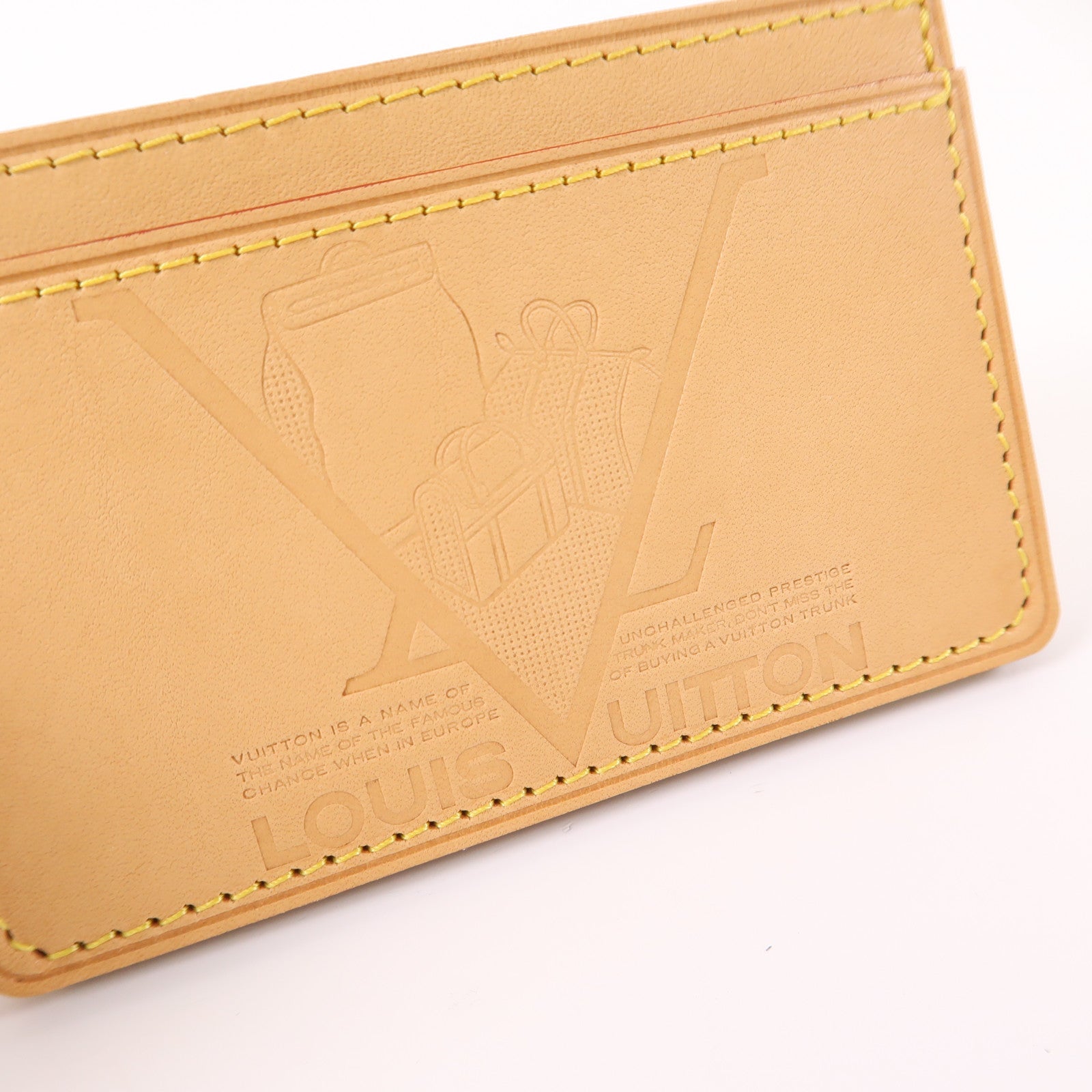LOUIS VUITTON 牛皮皮革Card Case卡片套