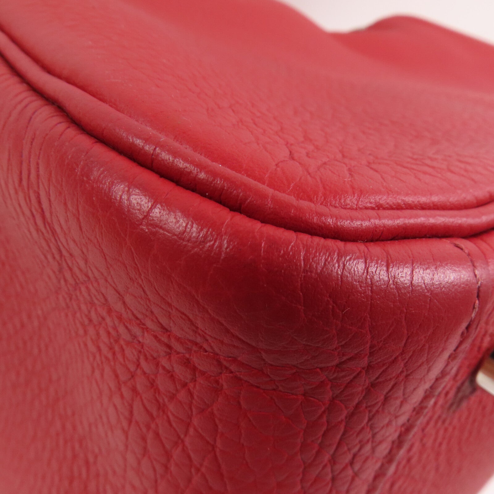 HERMES Clemence皮革Lindy 34銀扣肩背袋Rough Piment