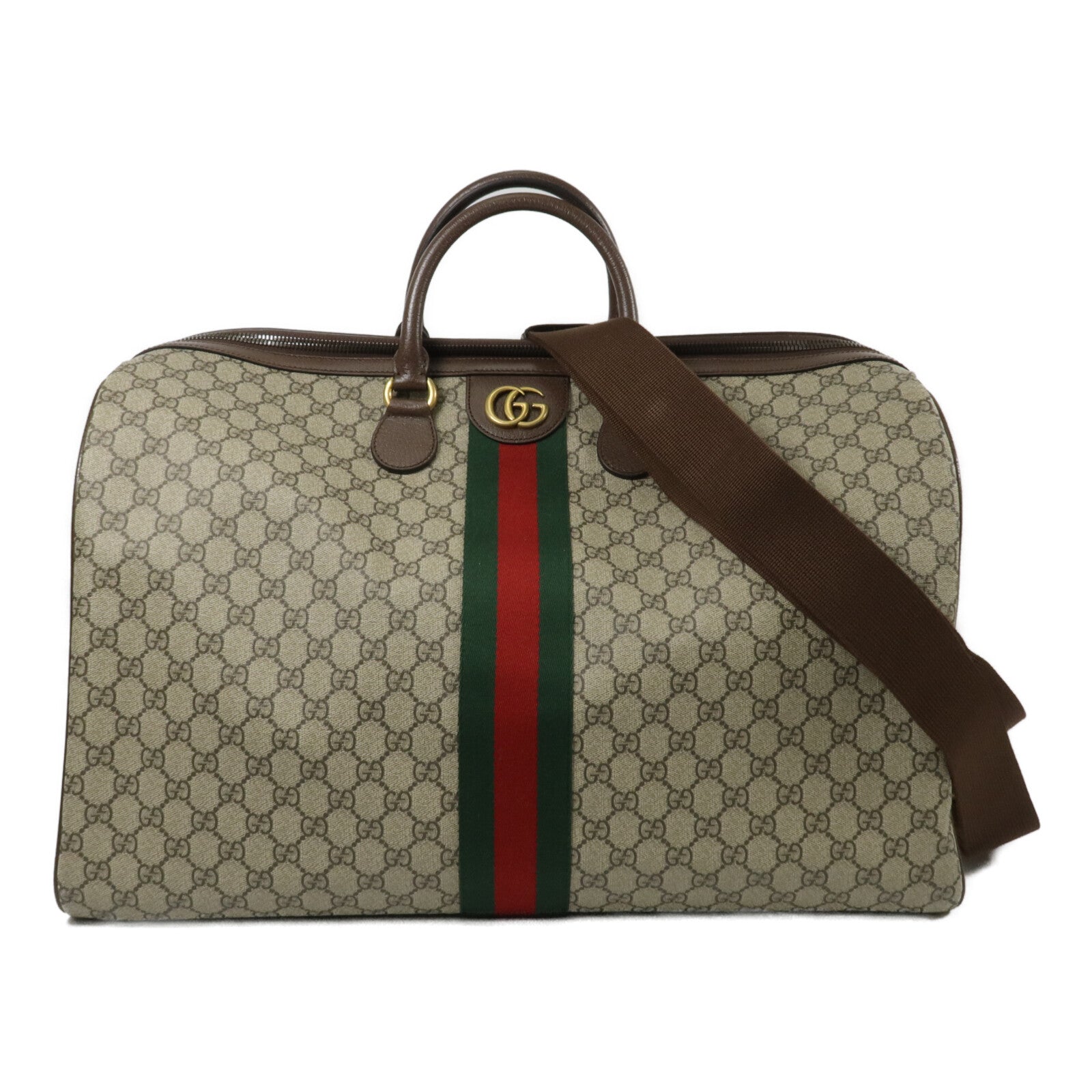 GUCCI 塗層帆布Savoy Large Duffle Bag手挽袋