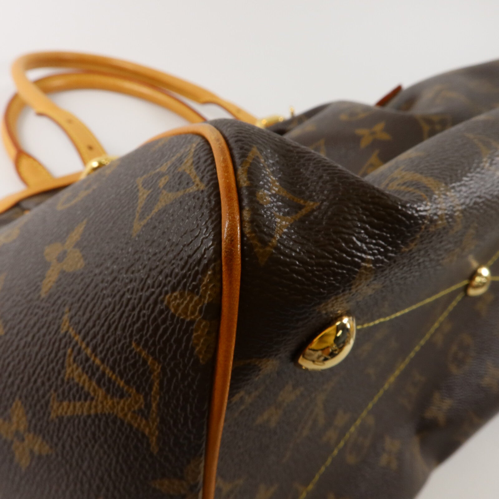 LOUIS VUITTON Monogram Tivoli GM金扣肩背袋