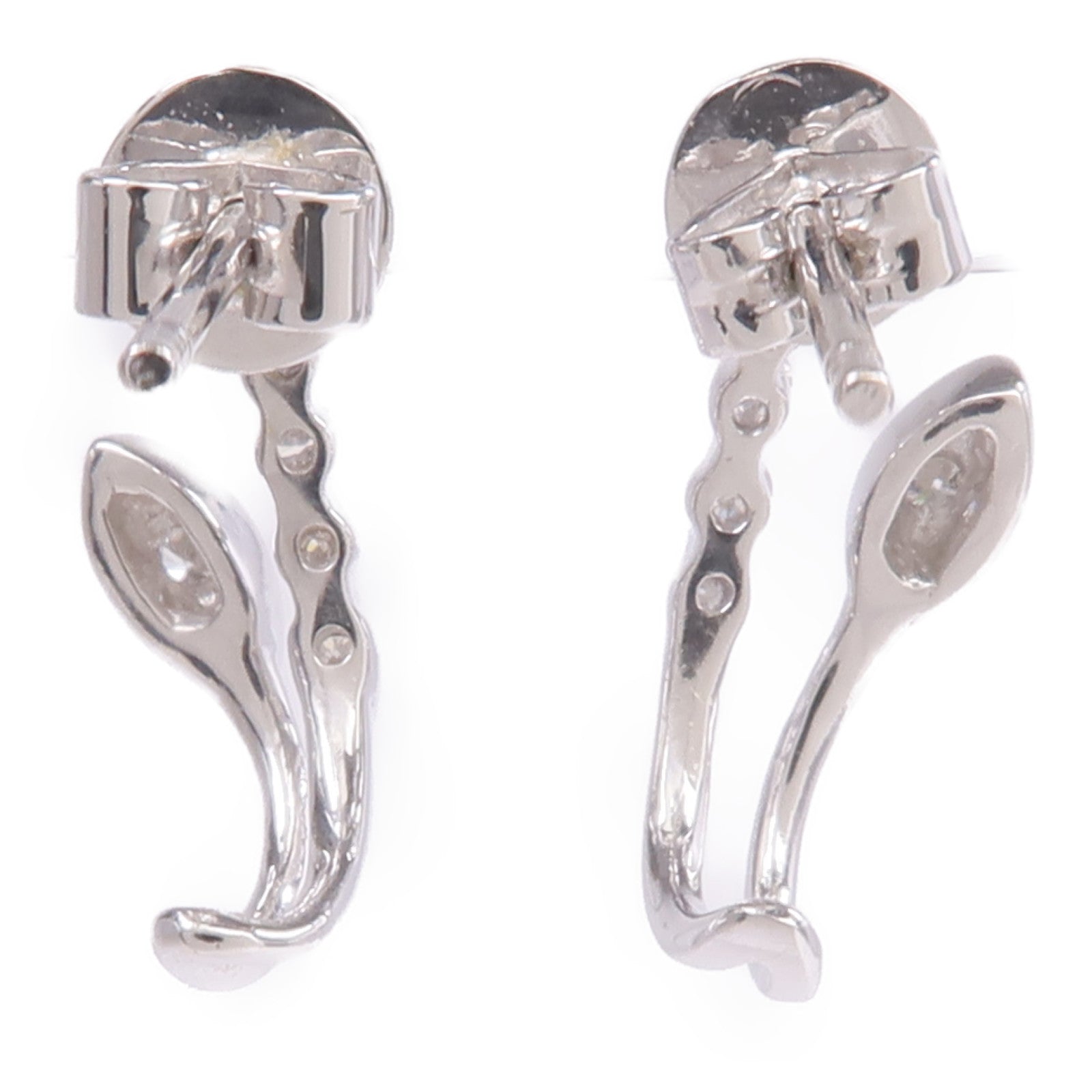 JEWELRY 18K白金Diamond Earrings鑽石耳環