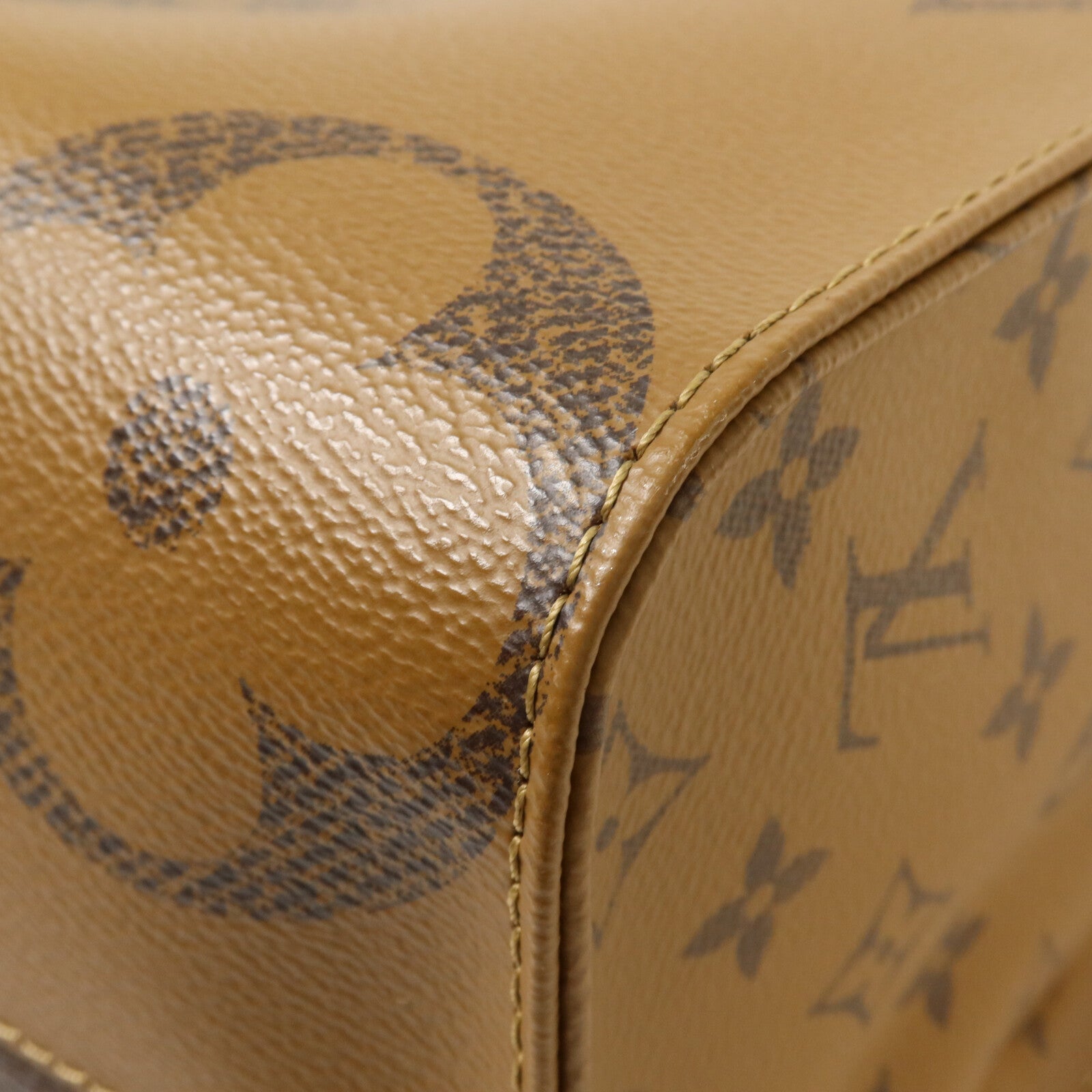 LOUIS VUITTON Monogram Giant On The Go MM手挽肩背兩用袋
