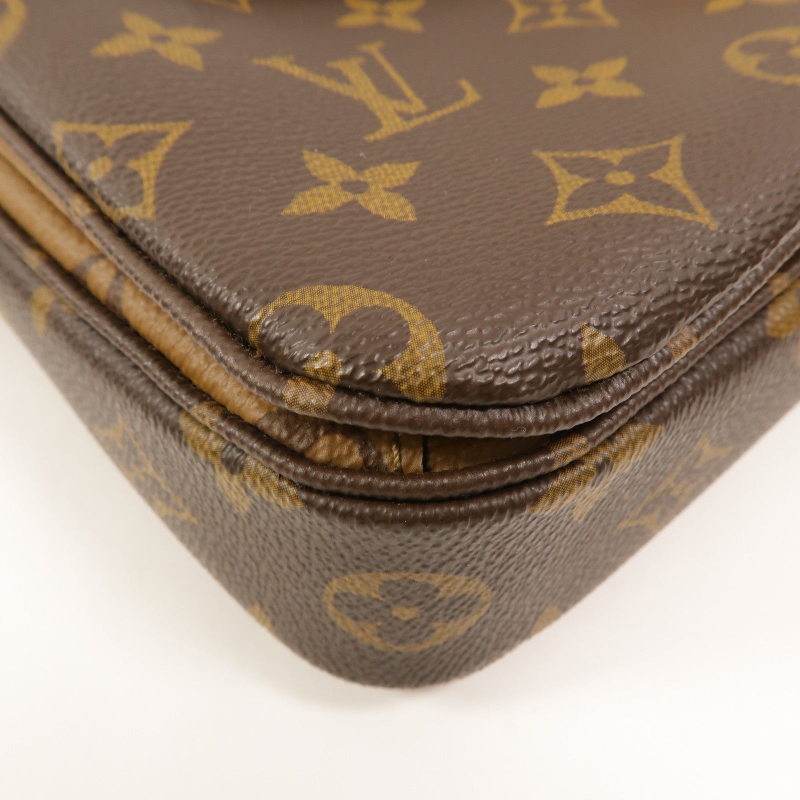 LOUIS VUITTON Monogram Reverse Pochette Metis手挽肩背兩用袋