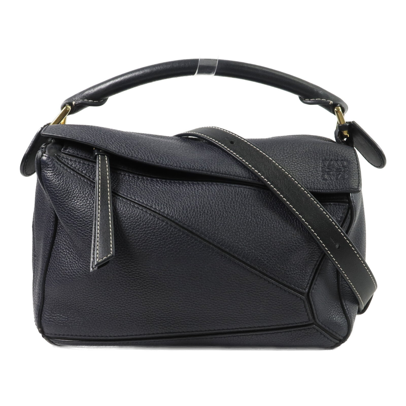 LOEWE 牛皮皮革Puzzle Small手挽肩背兩用袋