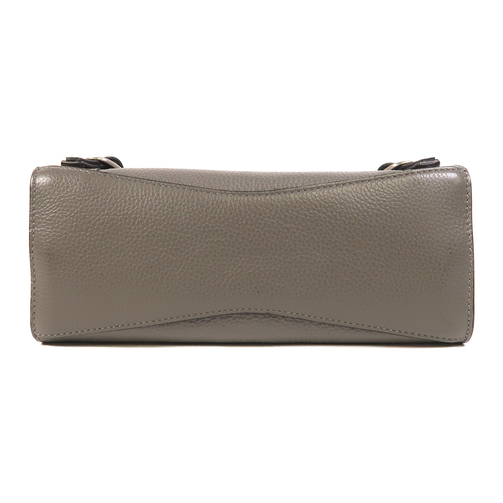 BALENCIAGA 牛皮皮革Neo Classic City Mini銀扣手挽肩背兩用袋