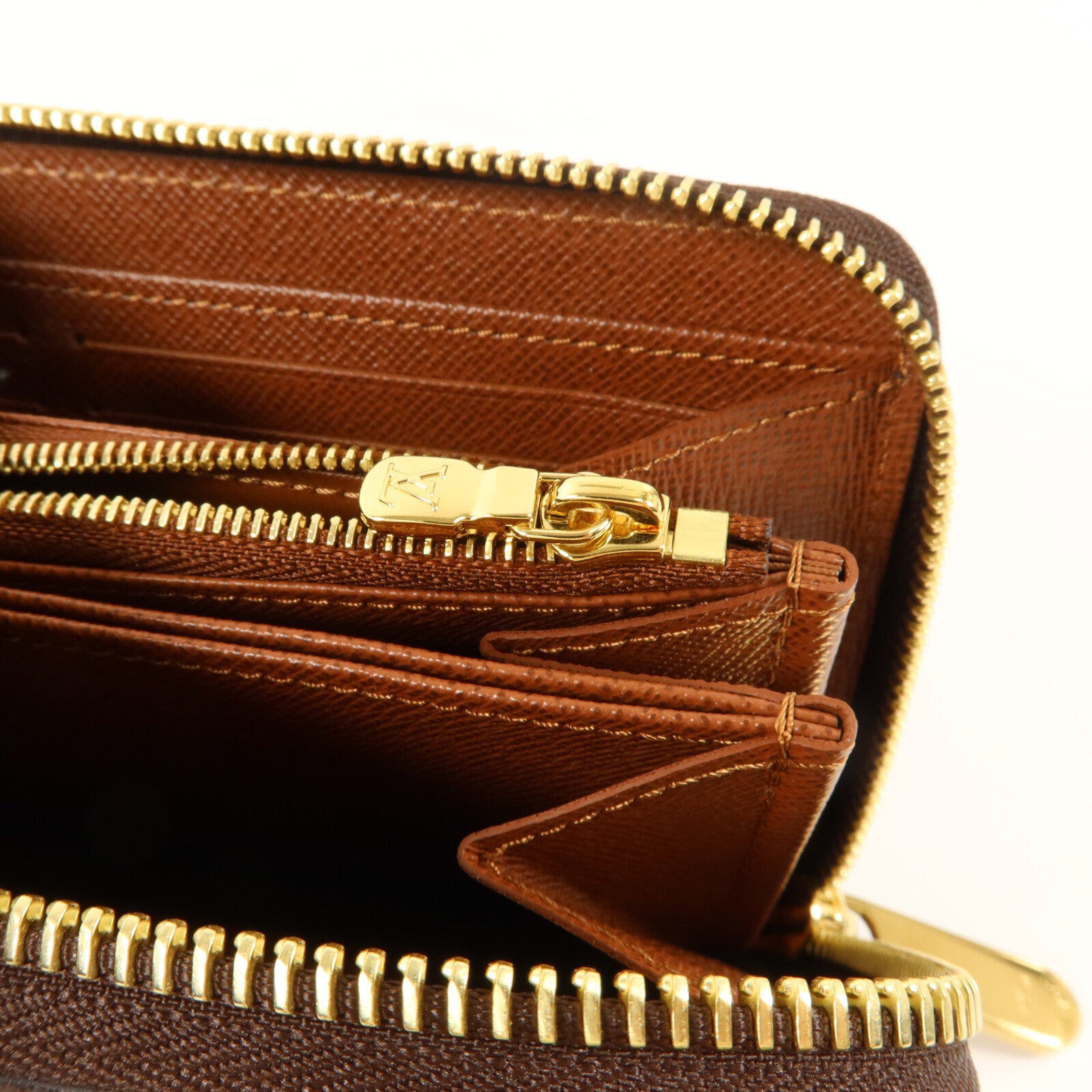 LOUIS VUITTON Monogram Zippy Long Wallet金扣長錢包