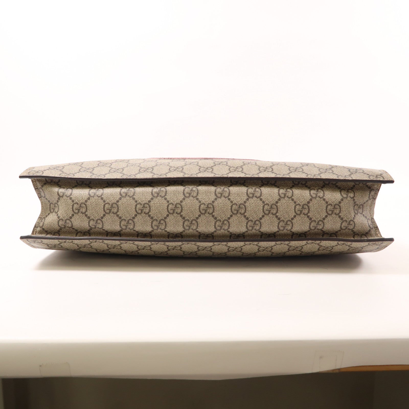 GUCCI 塗層帆布2 Way Shoulder Tote金扣手挽肩背兩用袋