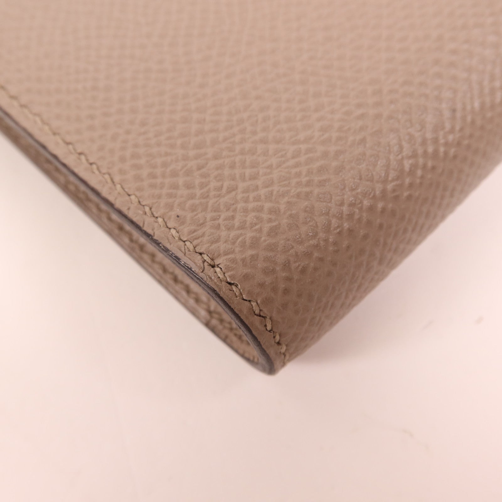 HERMES Epsom皮革Clic 16銀扣肩背袋