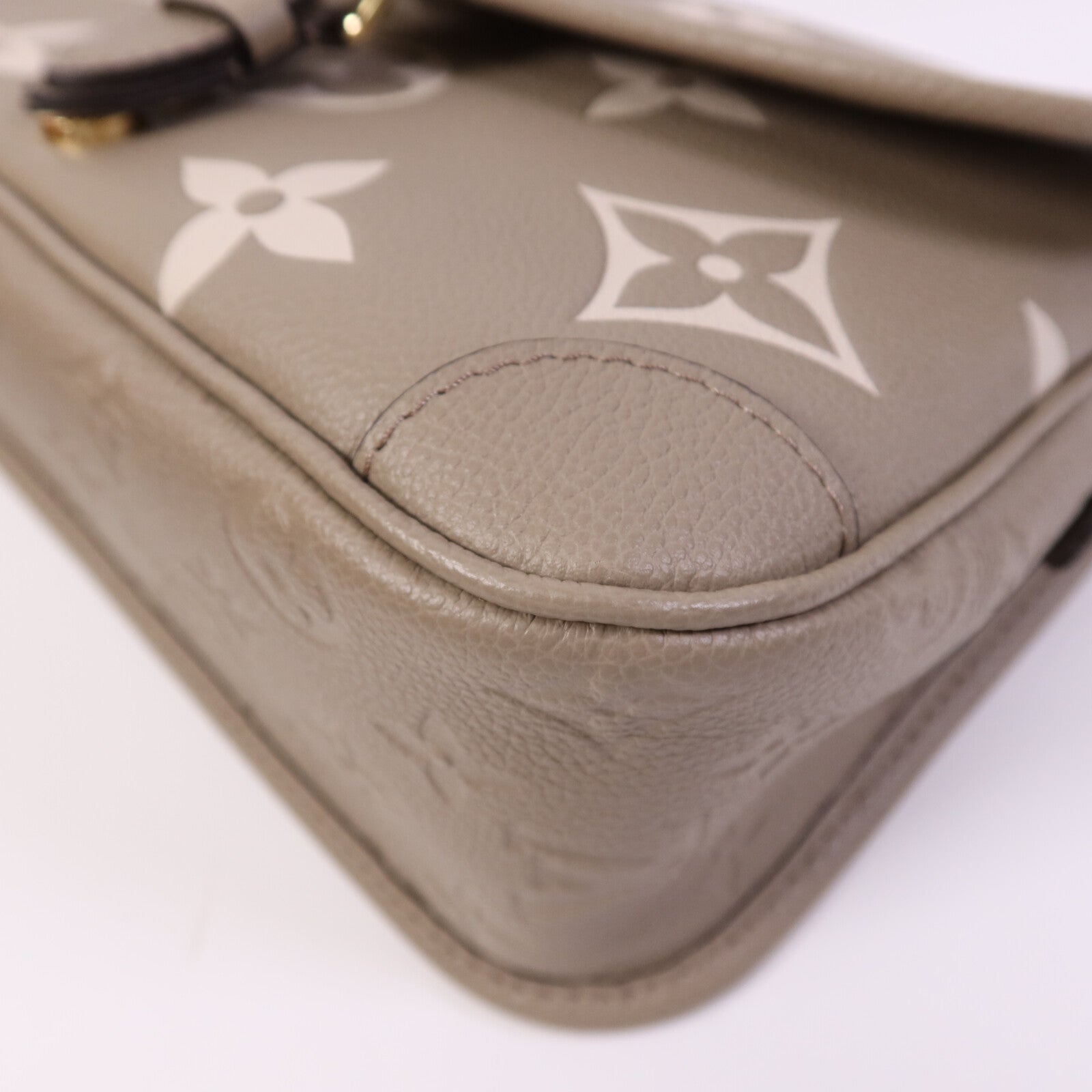 LOUIS VUITTON Monogram Empreinte Diane PM金扣手挽肩背兩用袋