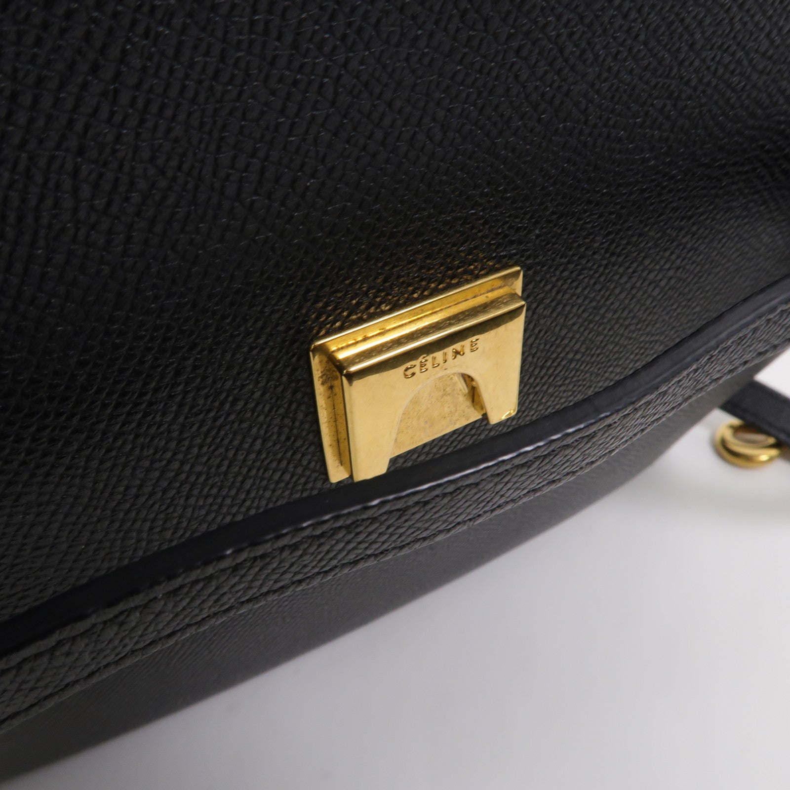 CELINE 牛皮皮革Micro Belt Bag手挽肩背兩用袋