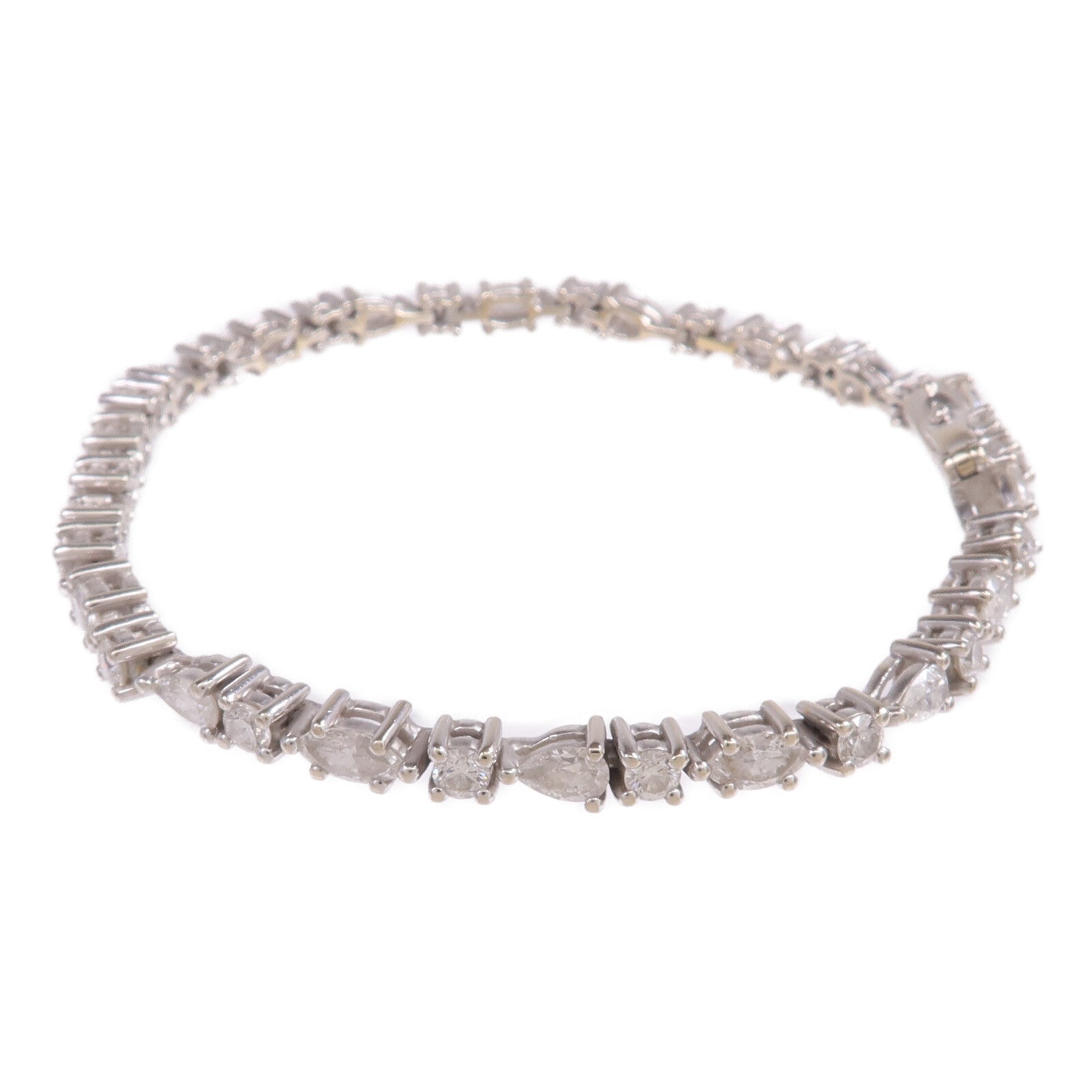 JEWELRY 【激減優惠】18K白金Diamond Bracelet鑽石手鏈