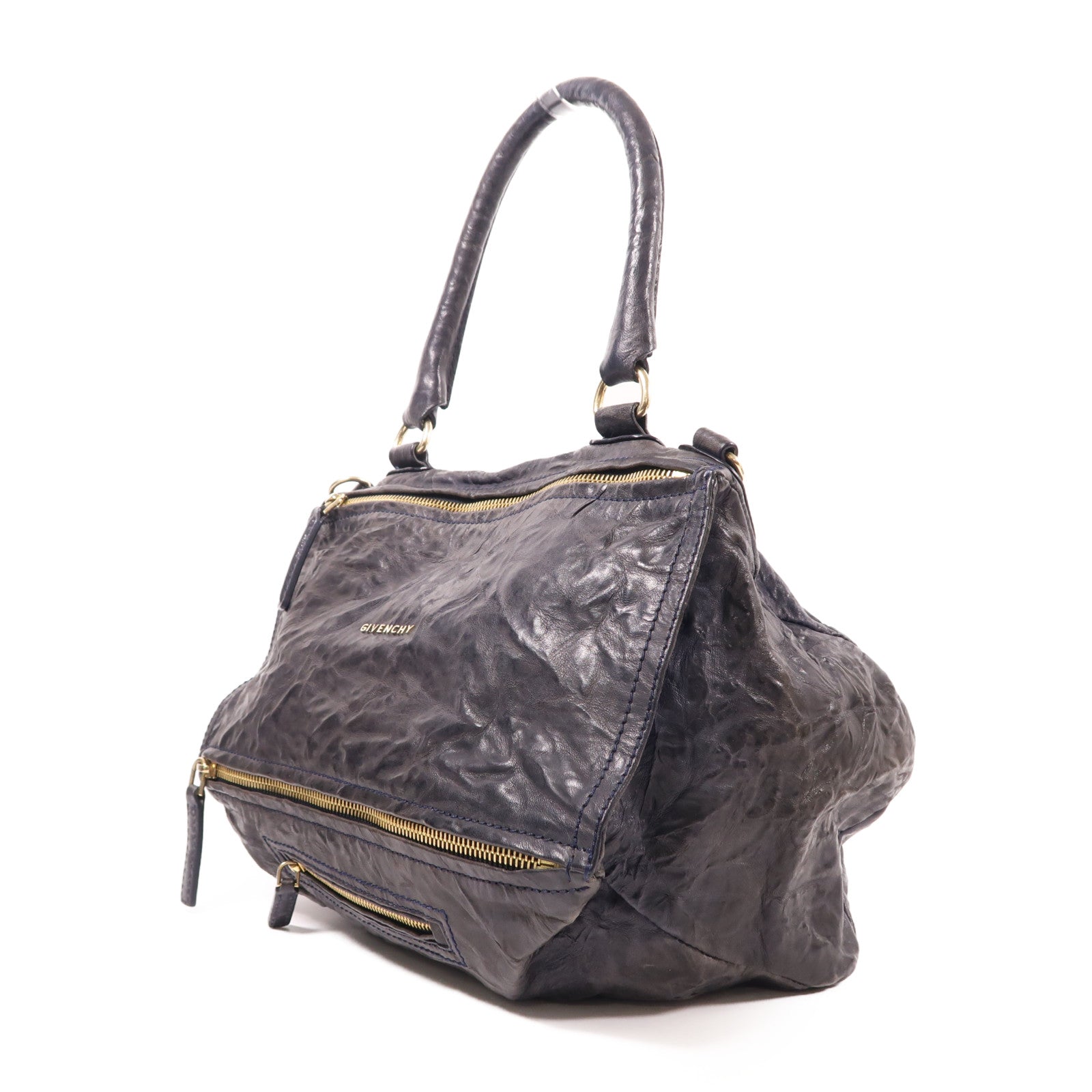 GIVENCHY 牛皮皮革Pandora金扣手挽肩背兩用袋