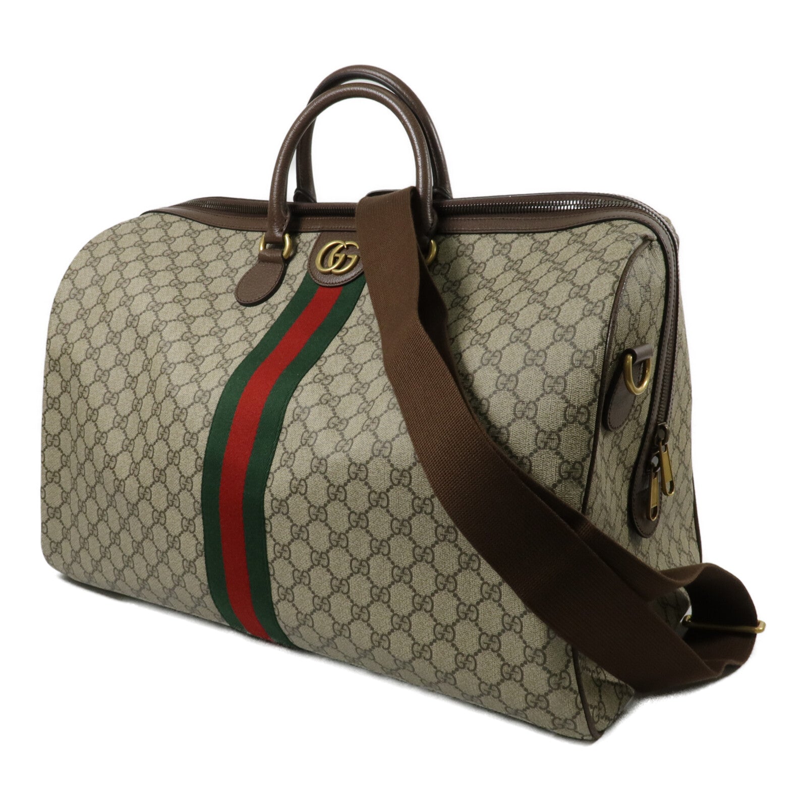 GUCCI 塗層帆布Savoy Large Duffle Bag手挽袋
