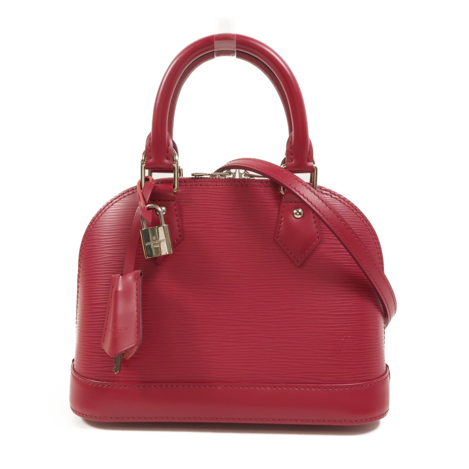 LOUIS VUITTON Epi Alma BB手挽肩背兩用袋