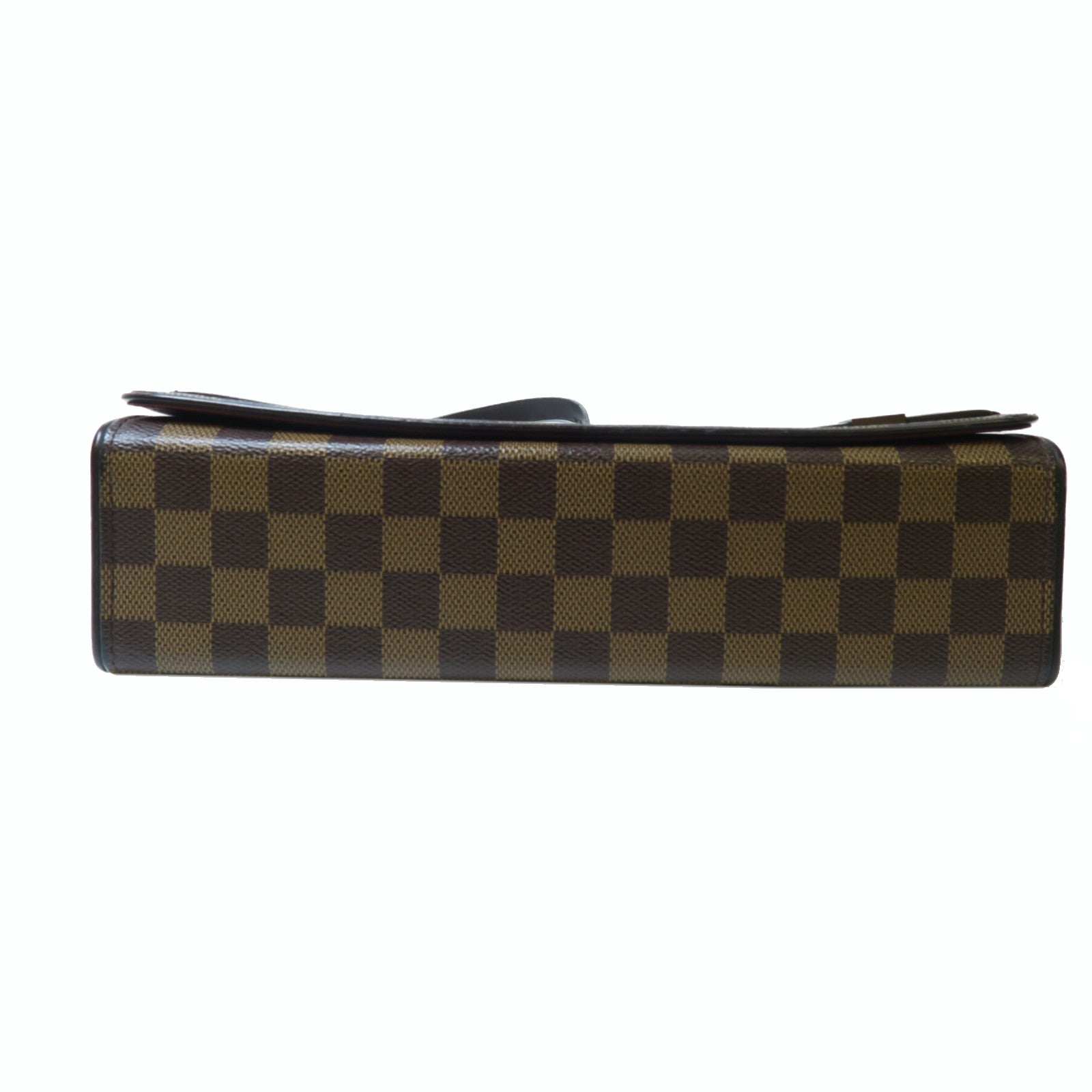 LOUIS VUITTON **【激減優惠】Damier Tribeca Carre金扣肩背袋啡色