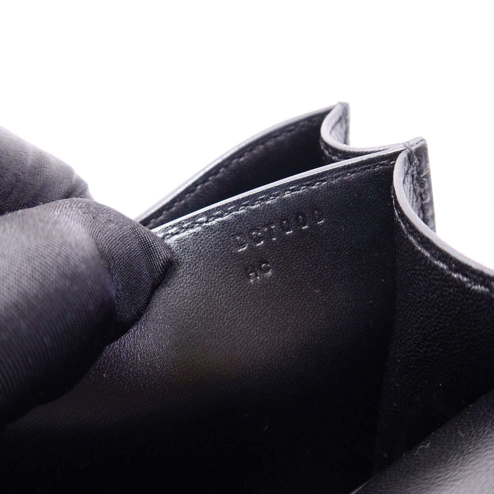HERMES Epsom皮革Constance Mini肩背袋Noir