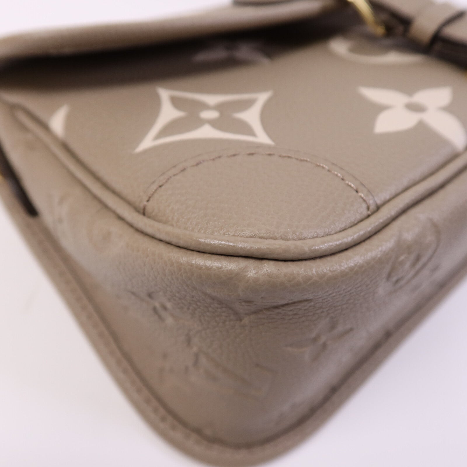 LOUIS VUITTON Monogram Empreinte Diane PM金扣手挽肩背兩用袋