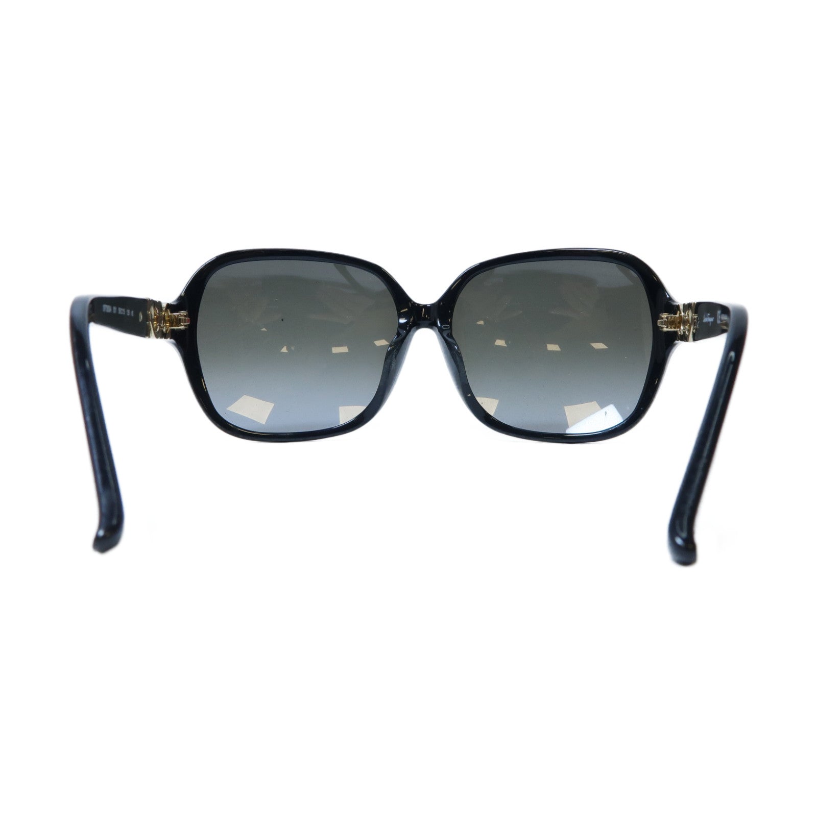 Salvatore Ferragamo 【激減優惠】PVC Sunglasses太陽眼鏡黑色/金色