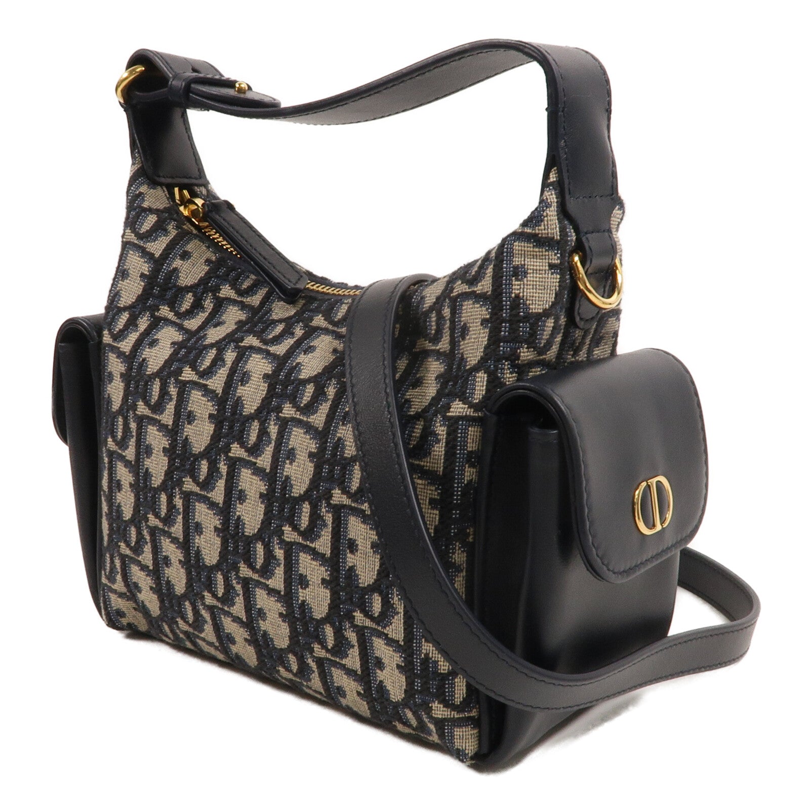Dior 帆布Mini D-Dream Bag手挽肩背兩用袋