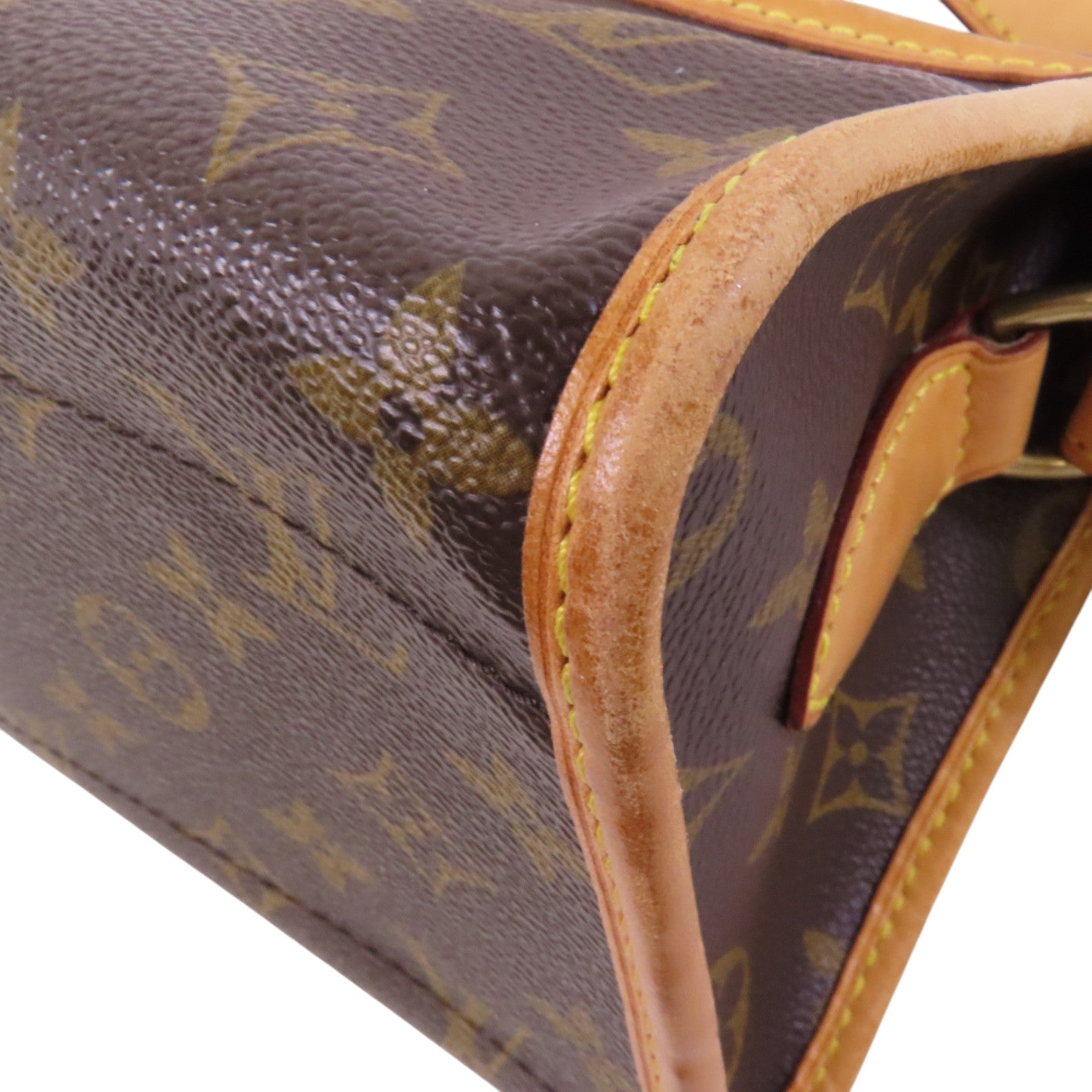 LOUIS VUITTON 【激減優惠】Monogram Popincourt Long金扣肩背袋
